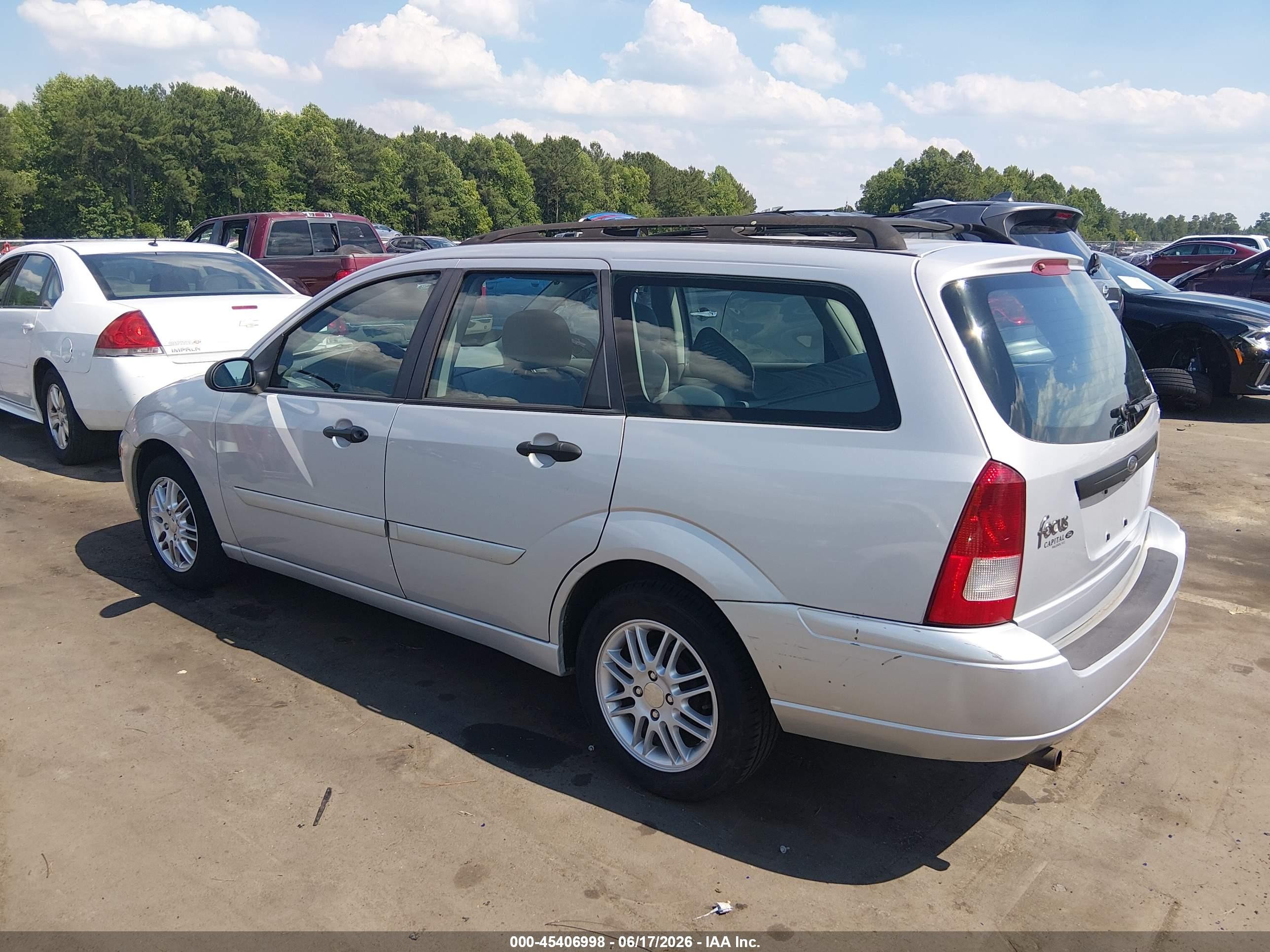 2003 Ford Focus Se/ztw Silver vin: 1FAFP36343W207751