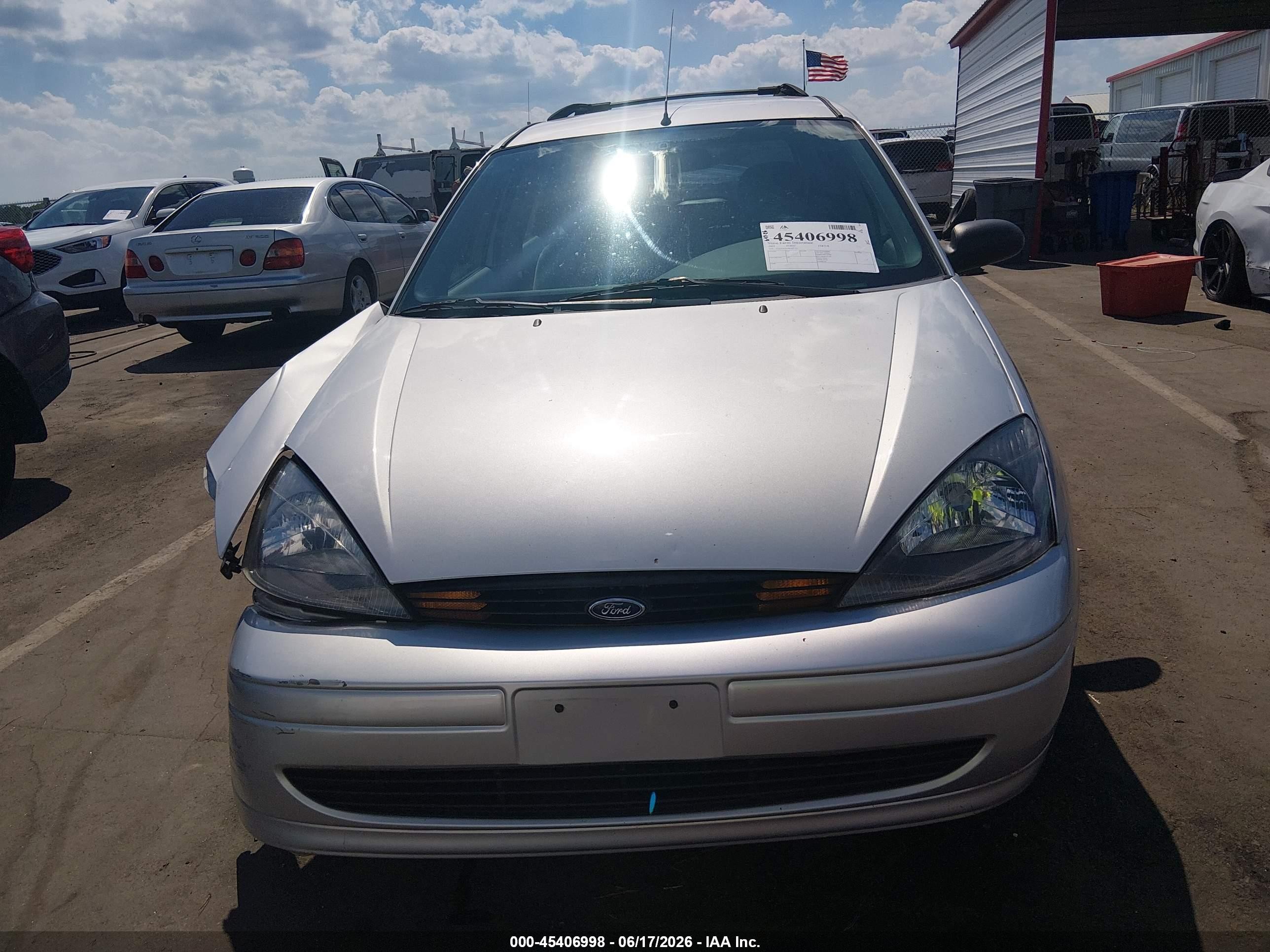 2003 Ford Focus Se/ztw Silver vin: 1FAFP36343W207751