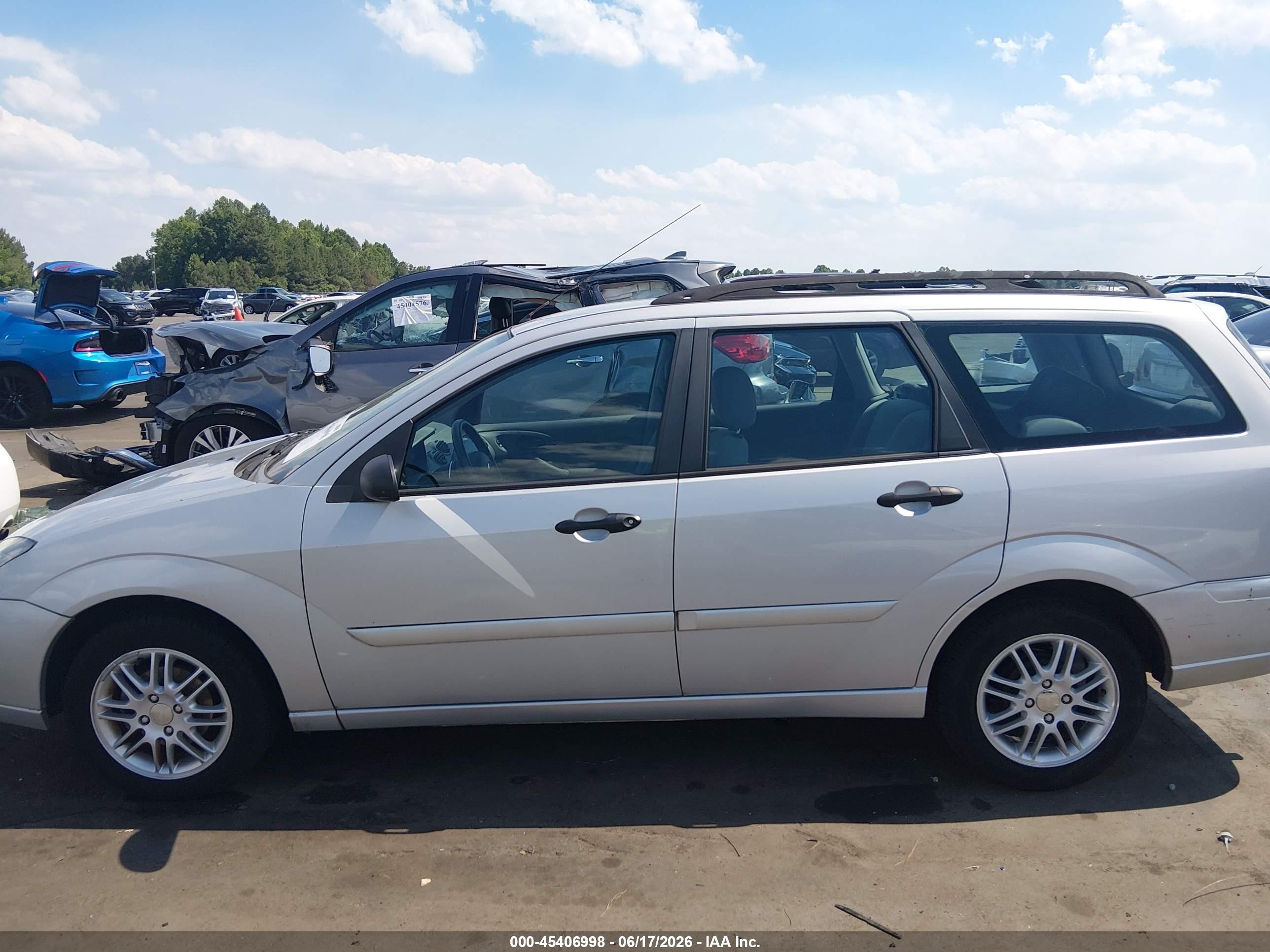2003 Ford Focus Se/ztw Silver vin: 1FAFP36343W207751