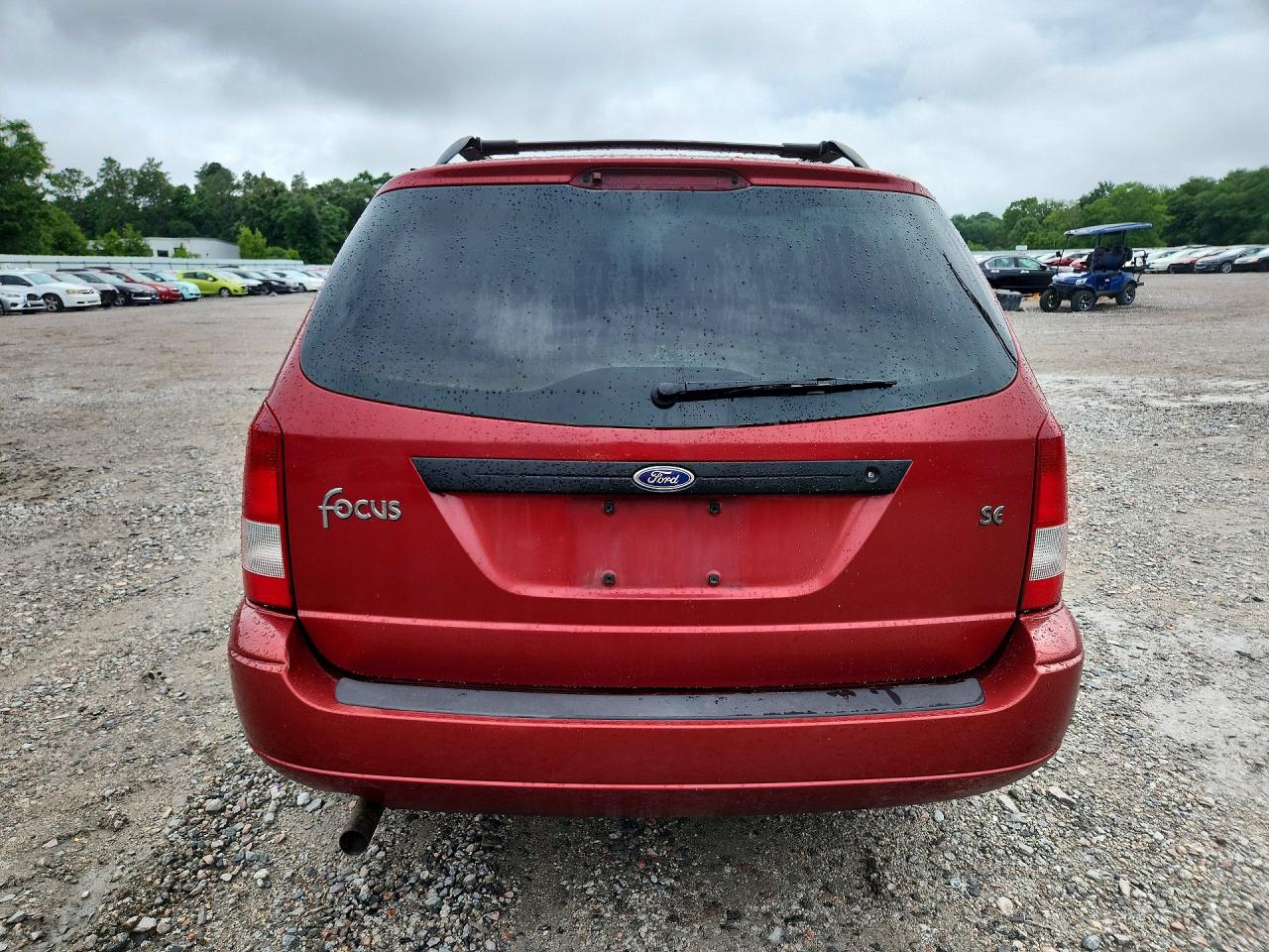 2002 Ford Focus Se Red vin: 1FAFP36362W226901