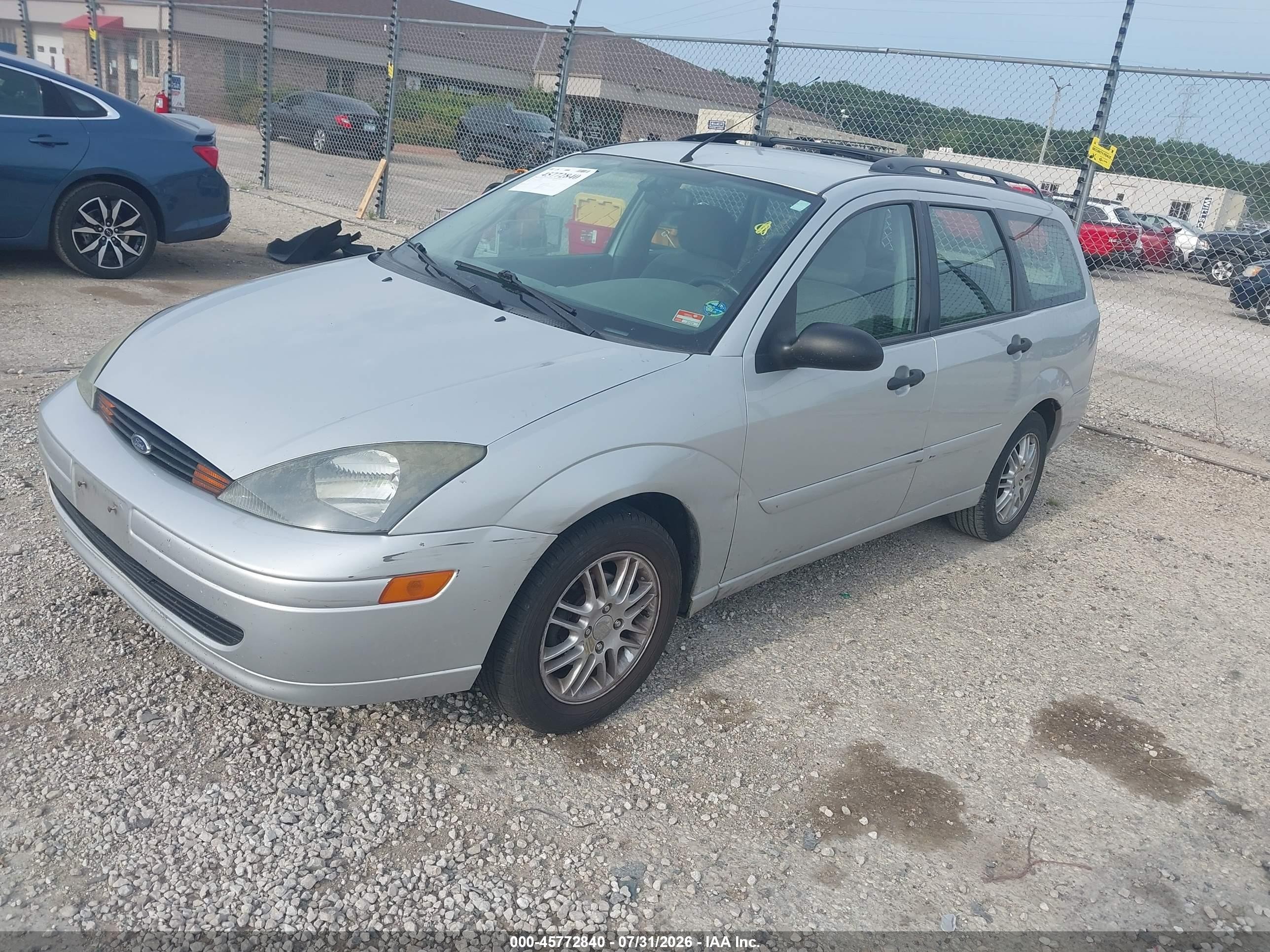 2003 Ford Focus Se/ztw Silver vin: 1FAFP36363W110146