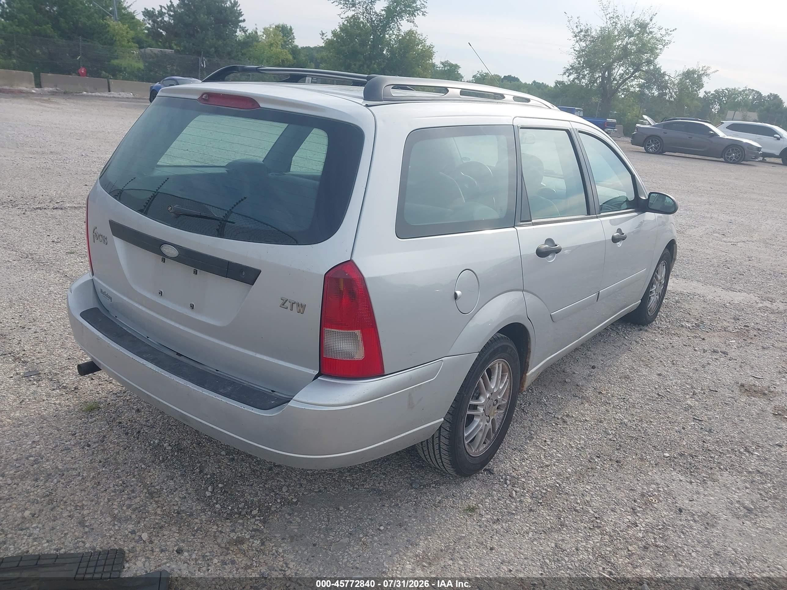 2003 Ford Focus Se/ztw Silver vin: 1FAFP36363W110146