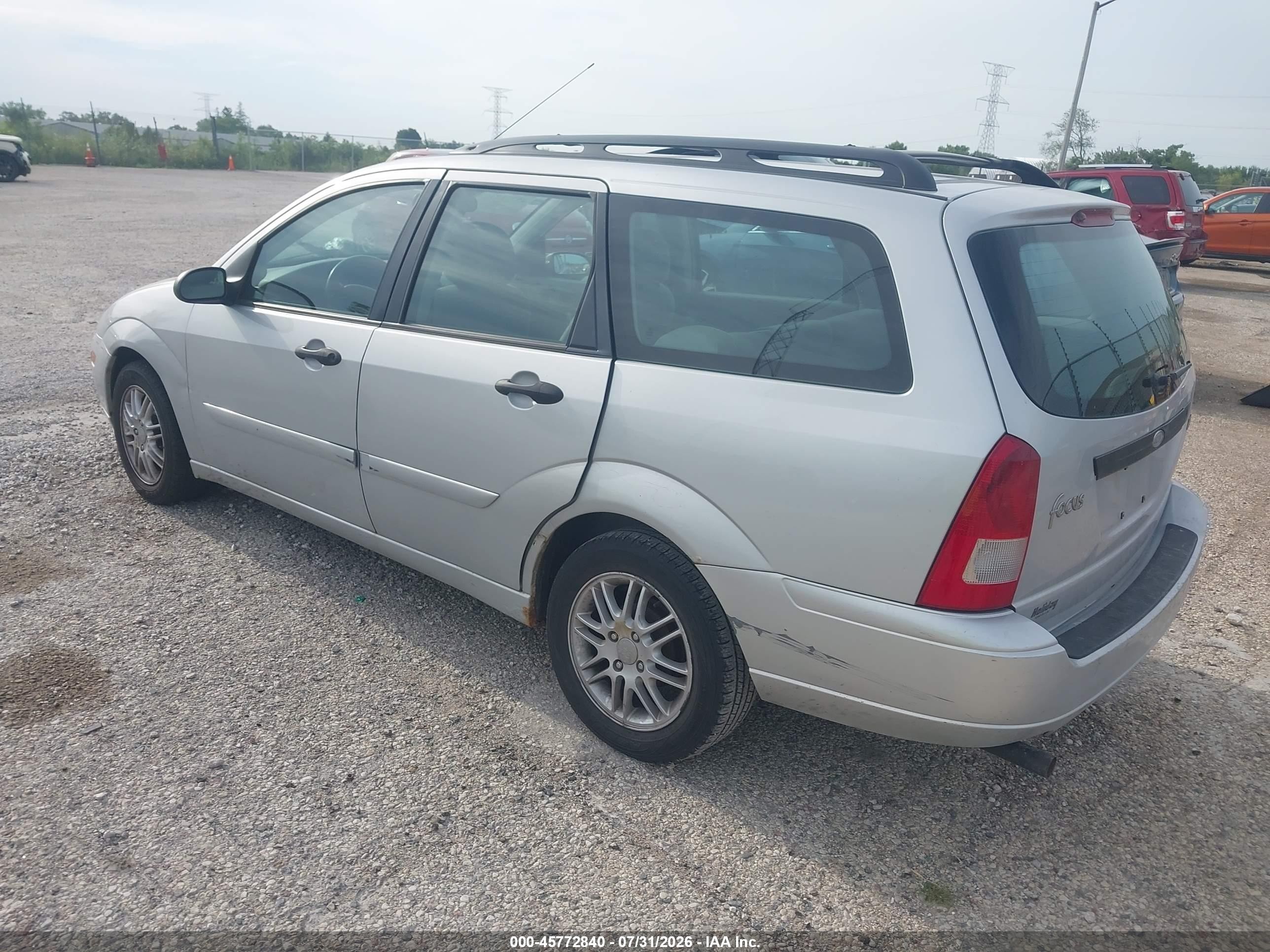 2003 Ford Focus Se/ztw Silver vin: 1FAFP36363W110146