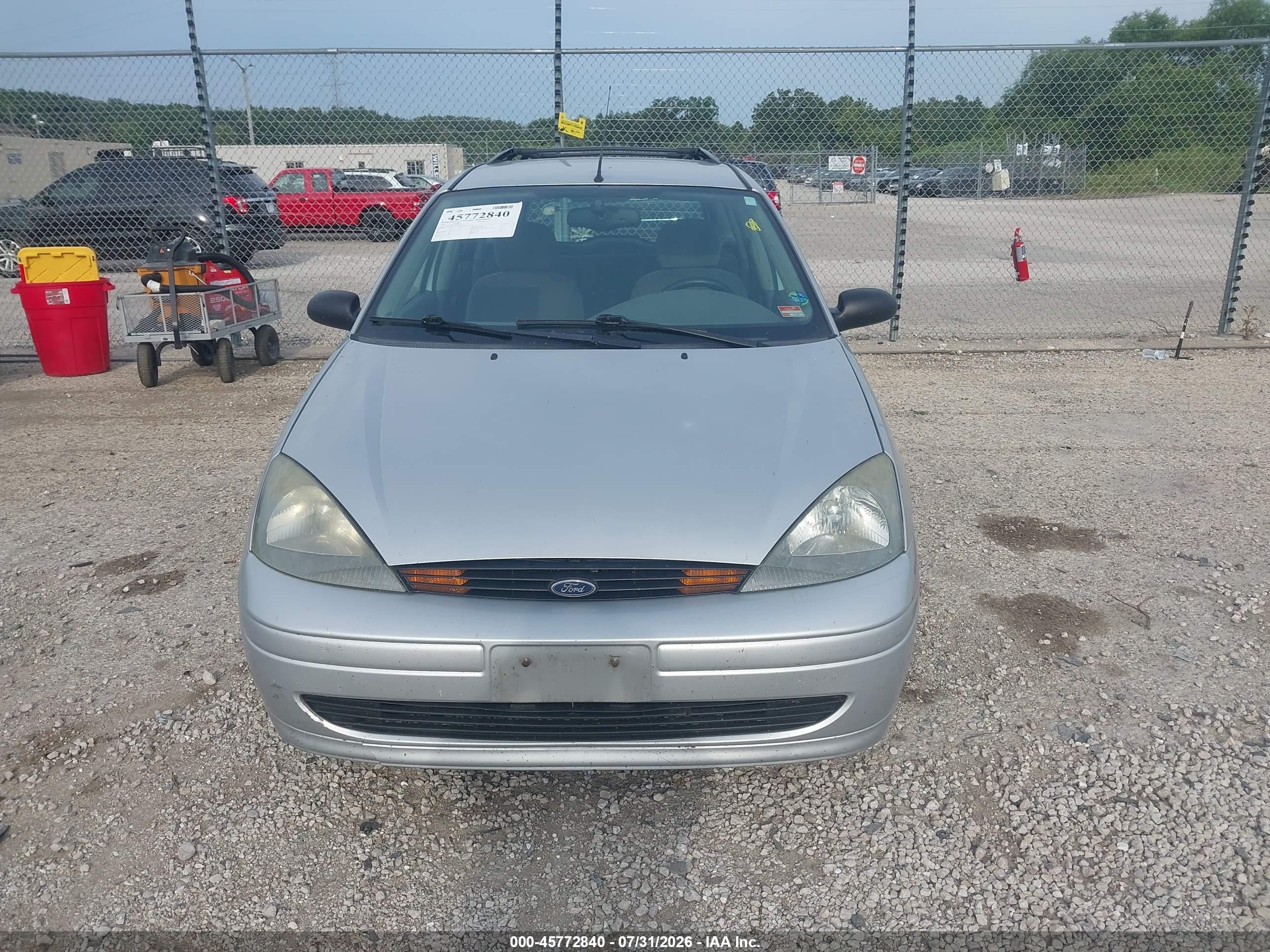 2003 Ford Focus Se/ztw Silver vin: 1FAFP36363W110146