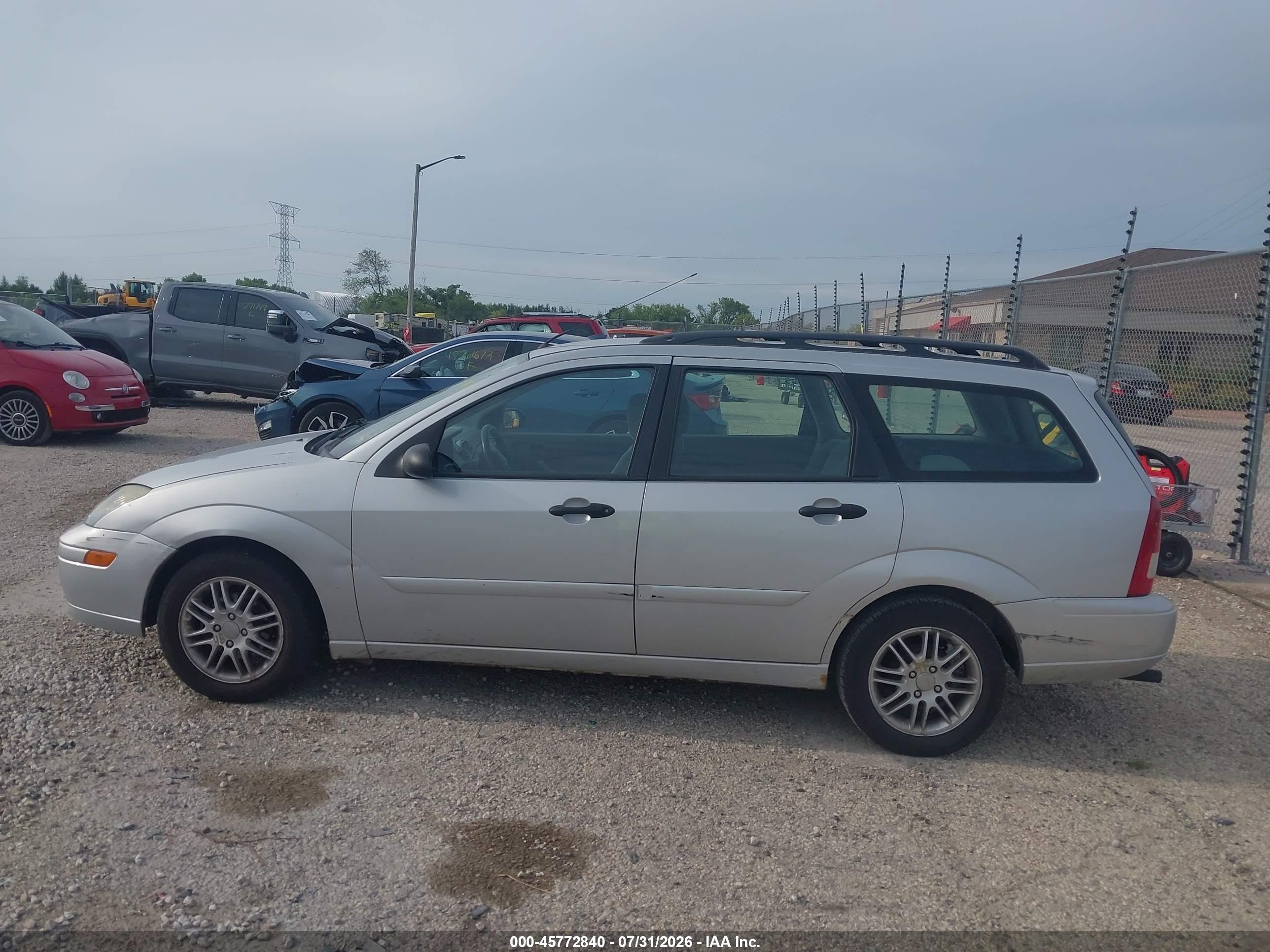 2003 Ford Focus Se/ztw Silver vin: 1FAFP36363W110146