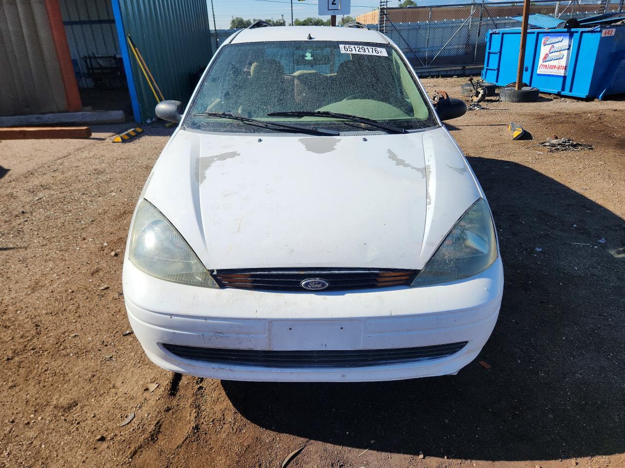 2003 Ford Focus Se White vin: 1FAFP36363W288249