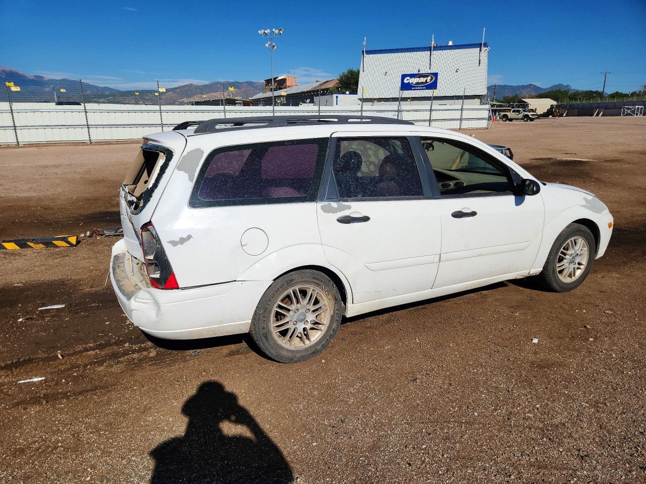 2003 Ford Focus Se White vin: 1FAFP36363W288249