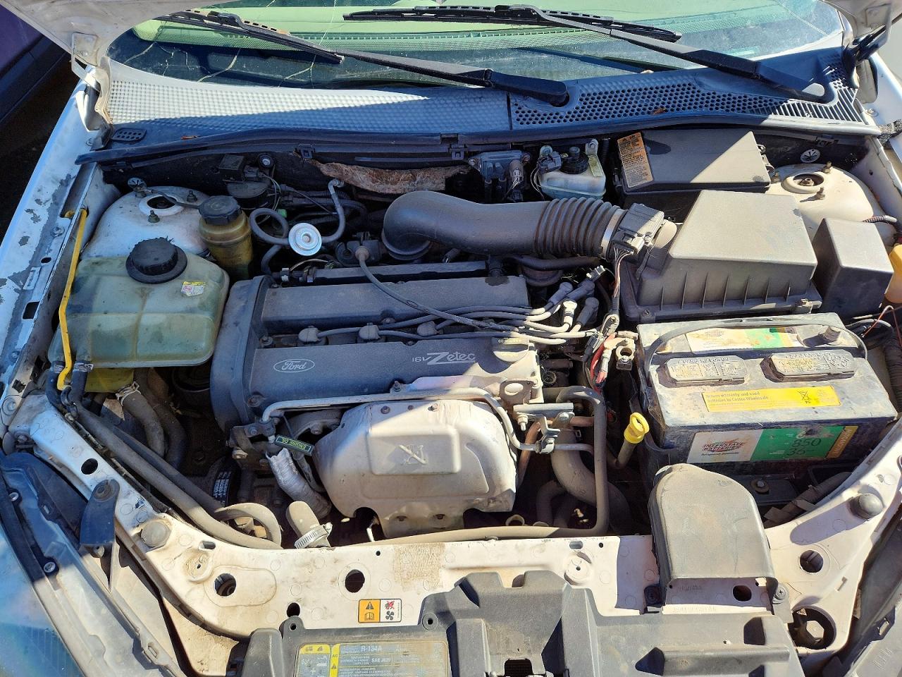 2003 Ford Focus Se White vin: 1FAFP36363W288249