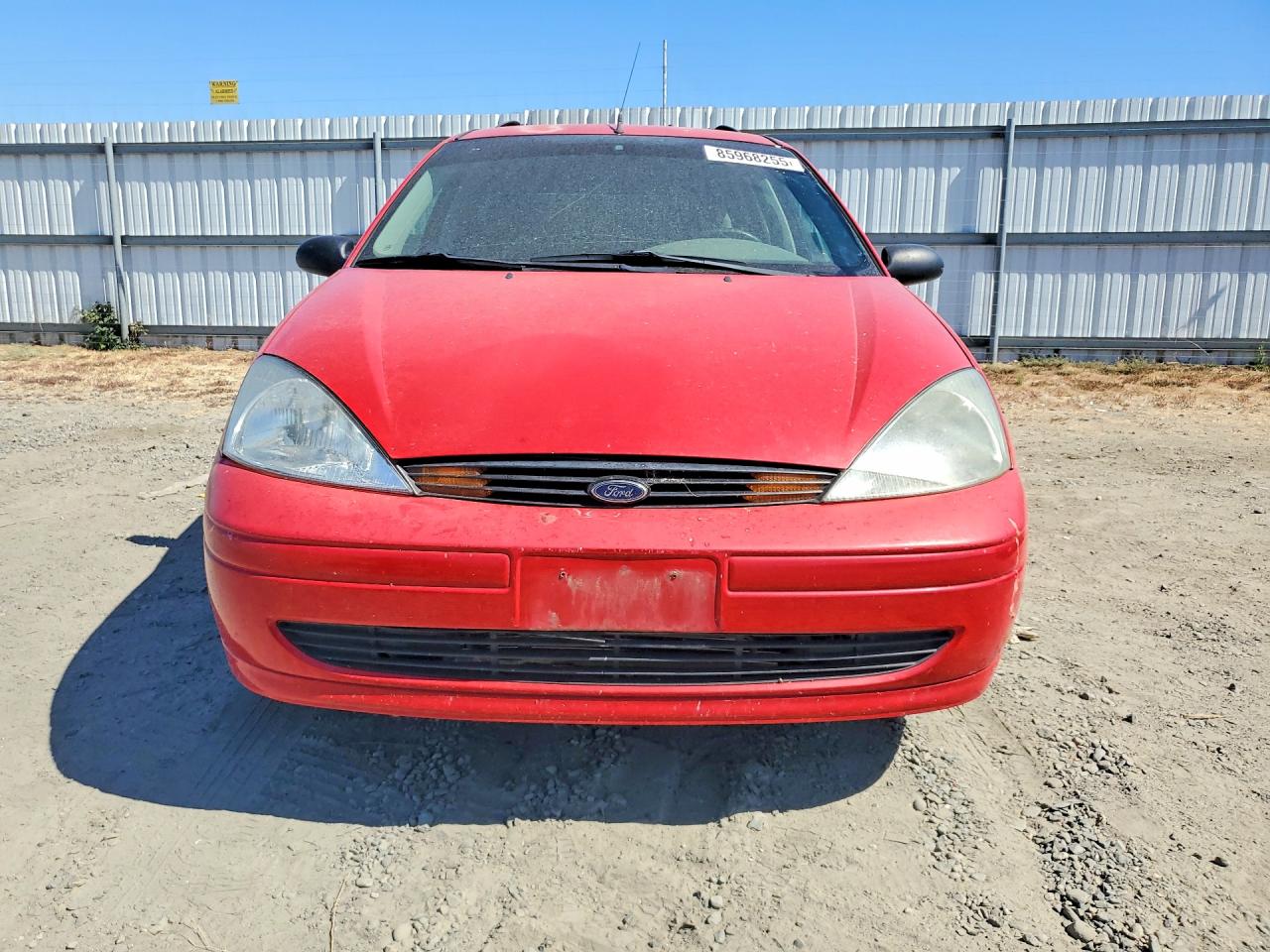 2002 Ford Focus Se Красный vin: 1FAFP36372W150699