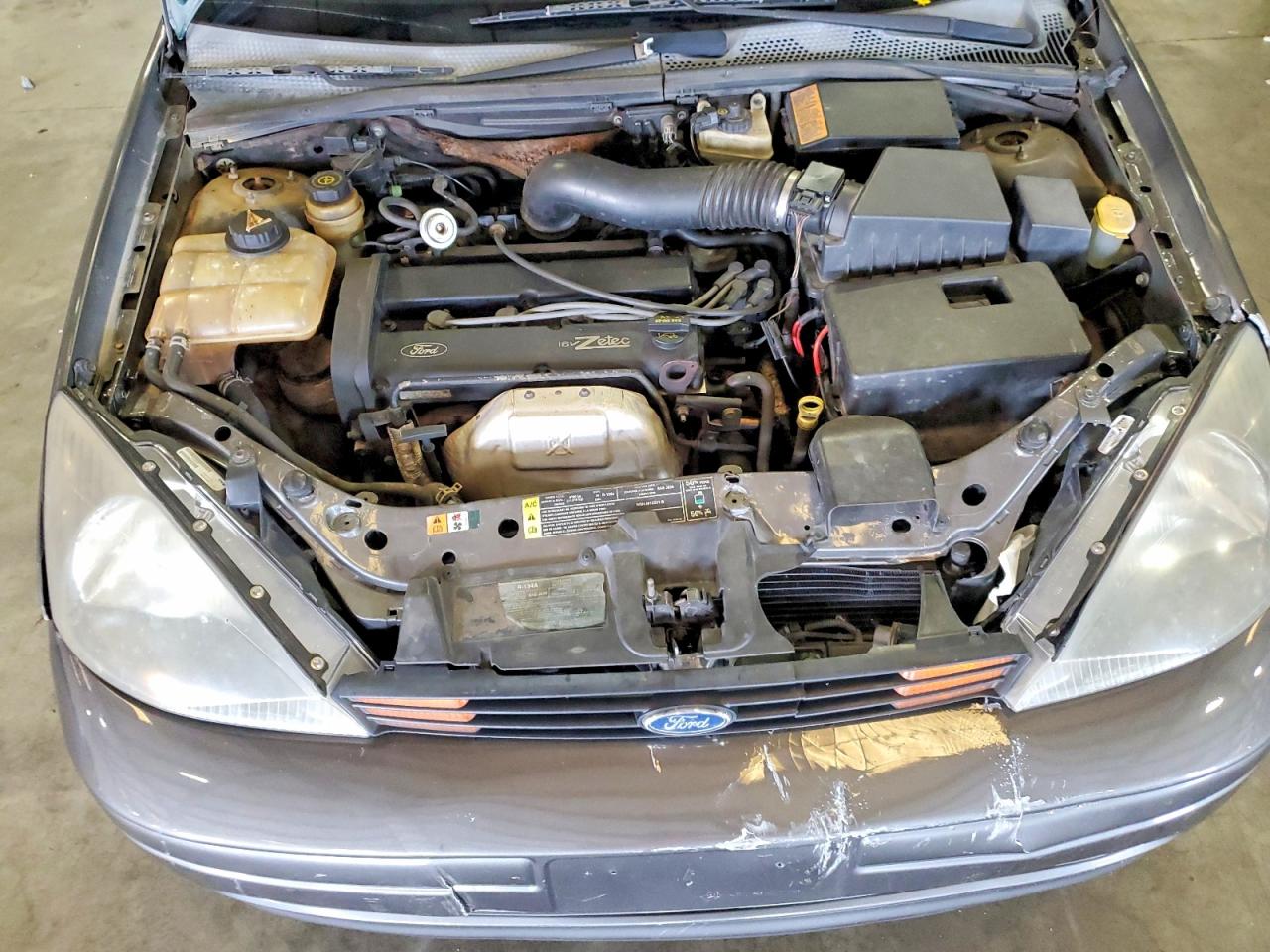 2003 Ford Focus Se Gray vin: 1FAFP36373W190069