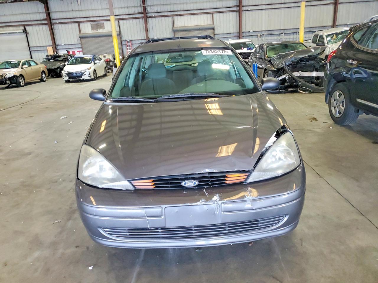 2003 Ford Focus Se Gray vin: 1FAFP36373W190069