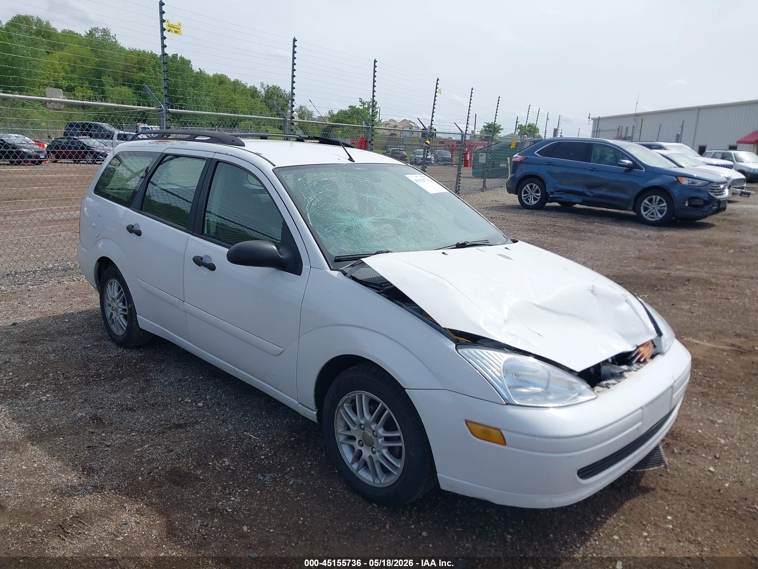 2003 Ford Focus Se/ztw Белый vin: 1FAFP36383W242230