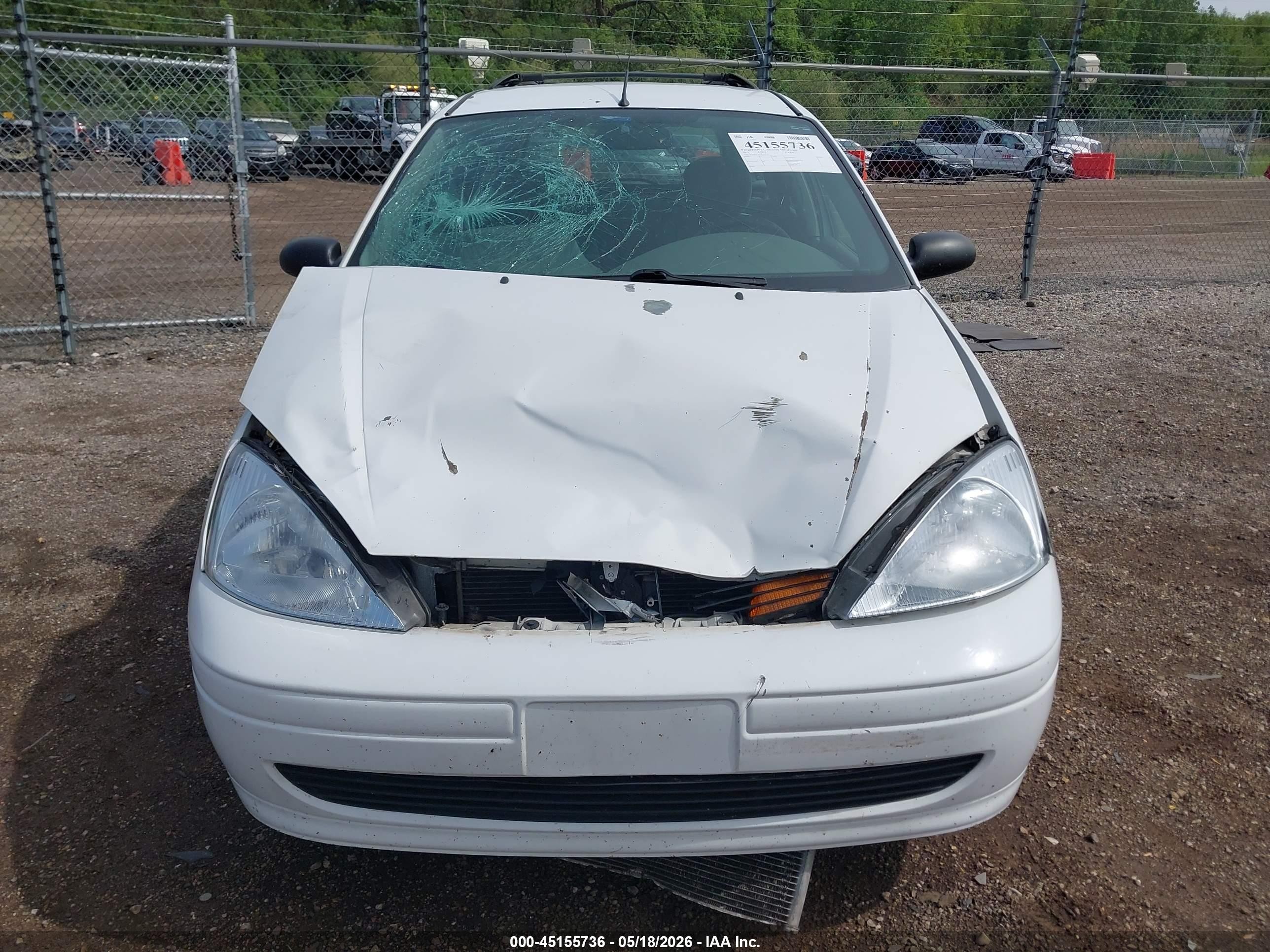 2003 Ford Focus Se/ztw White vin: 1FAFP36383W242230