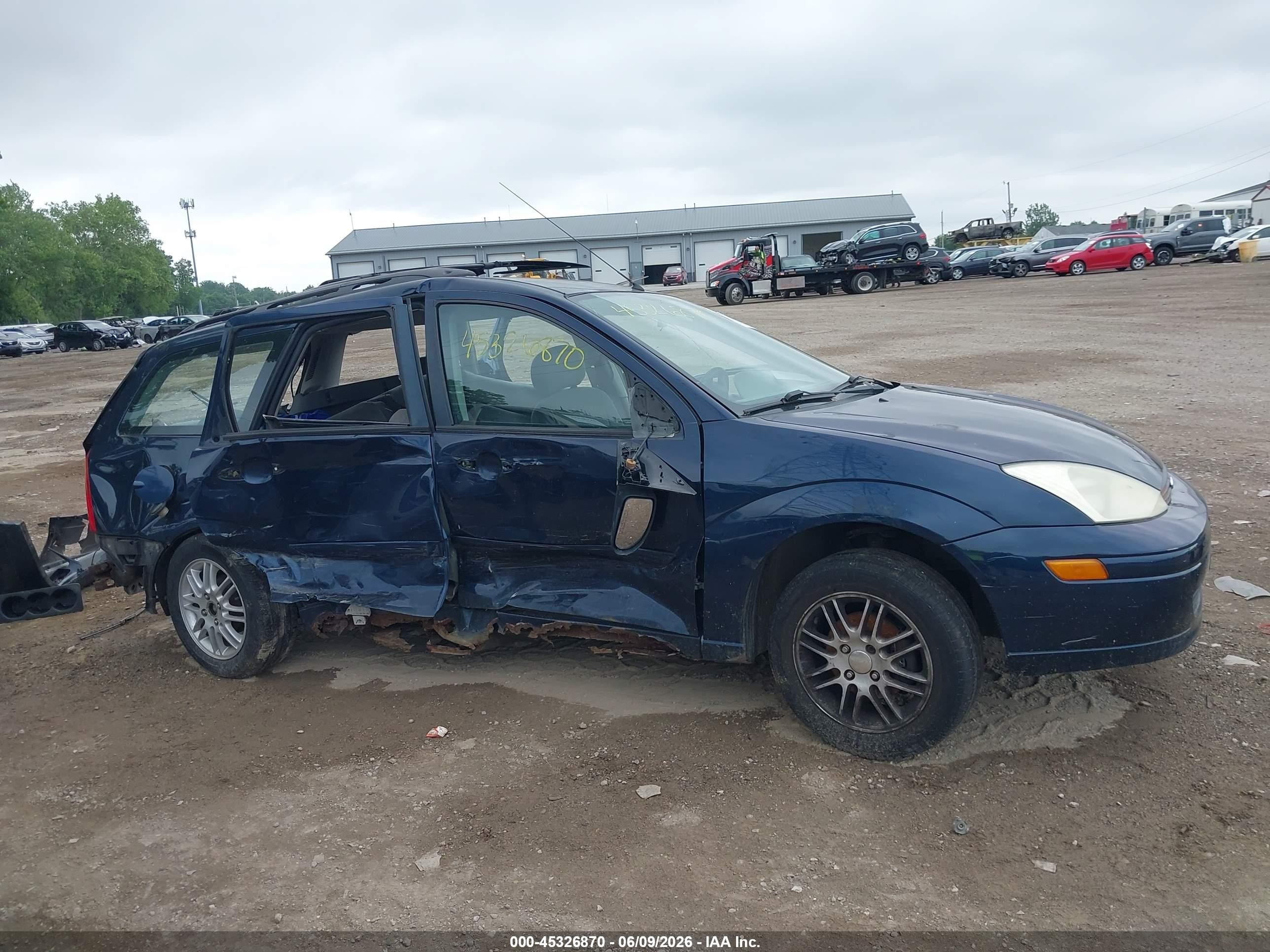 2002 Ford Focus Se/se Base/ztw Blue vin: 1FAFP36392W104811