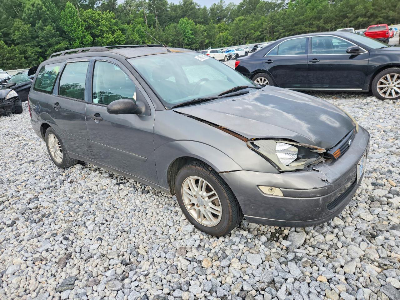 2003 Ford Focus Gray vin: 1FAFP363X3W202702