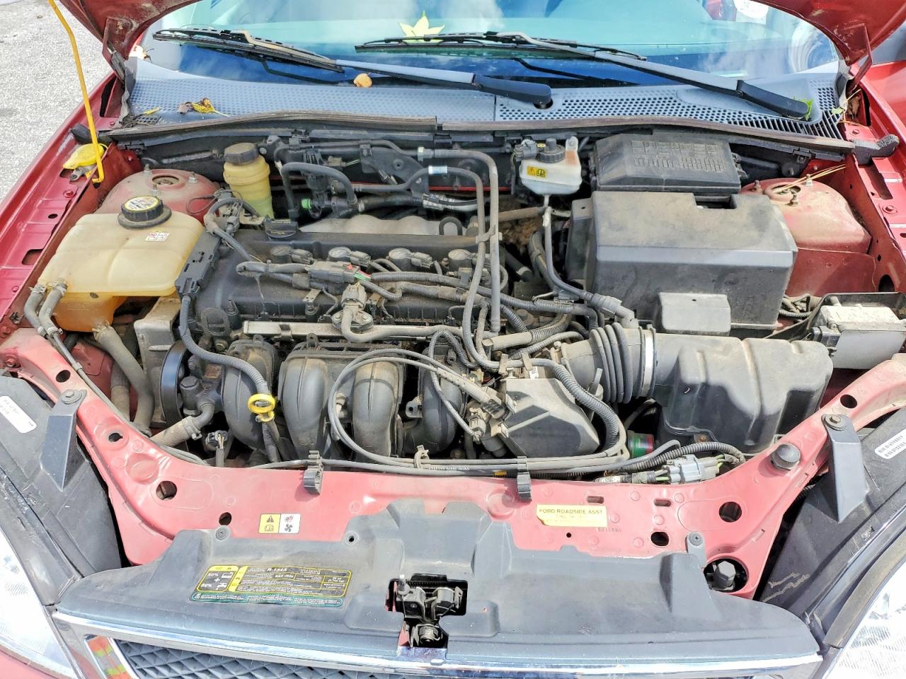 2005 Ford Focus Zxw Red vin: 1FAFP36N05W241173