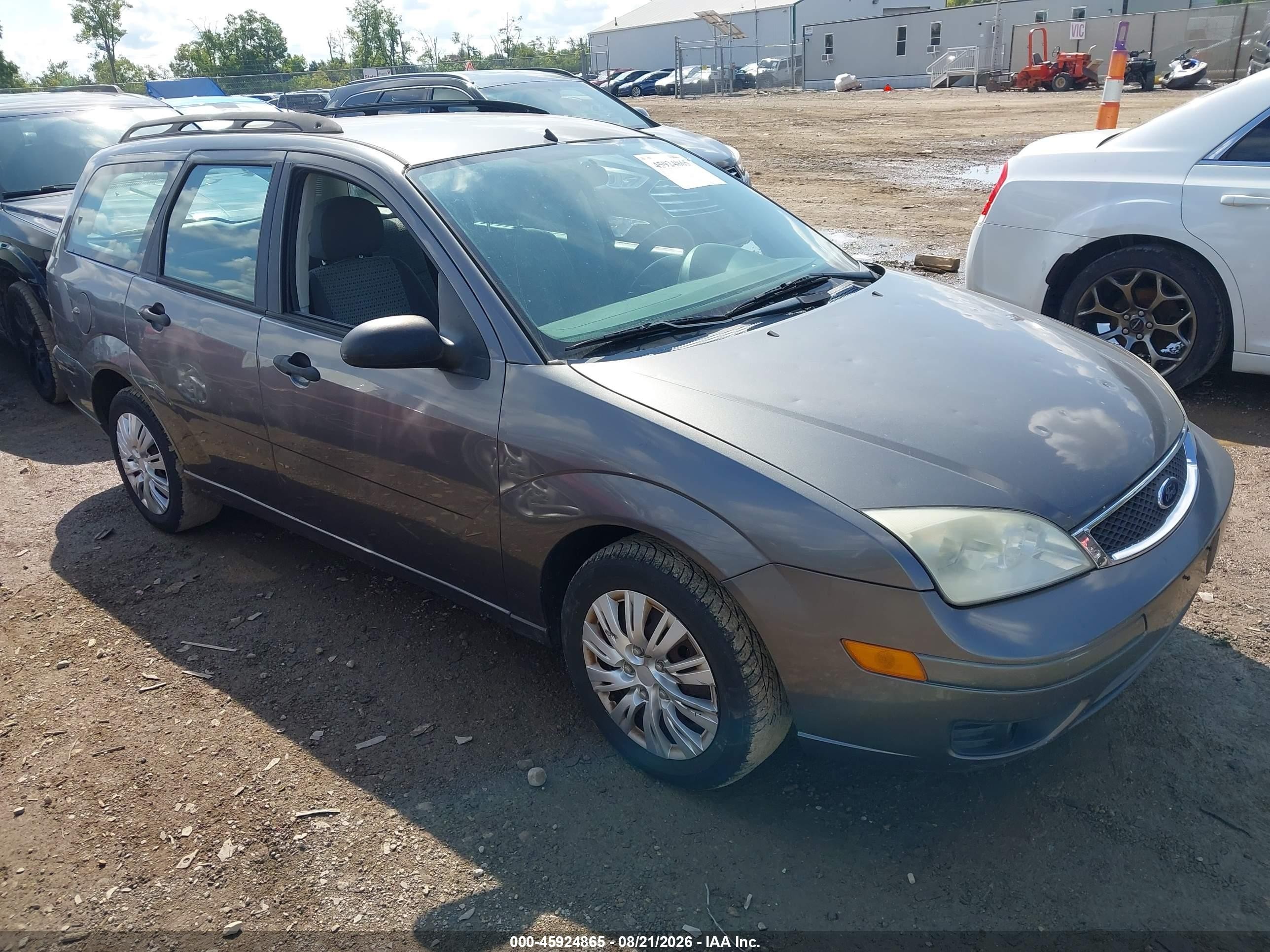2006 Ford Focus Zxw Gray vin: 1FAFP36N06W167660