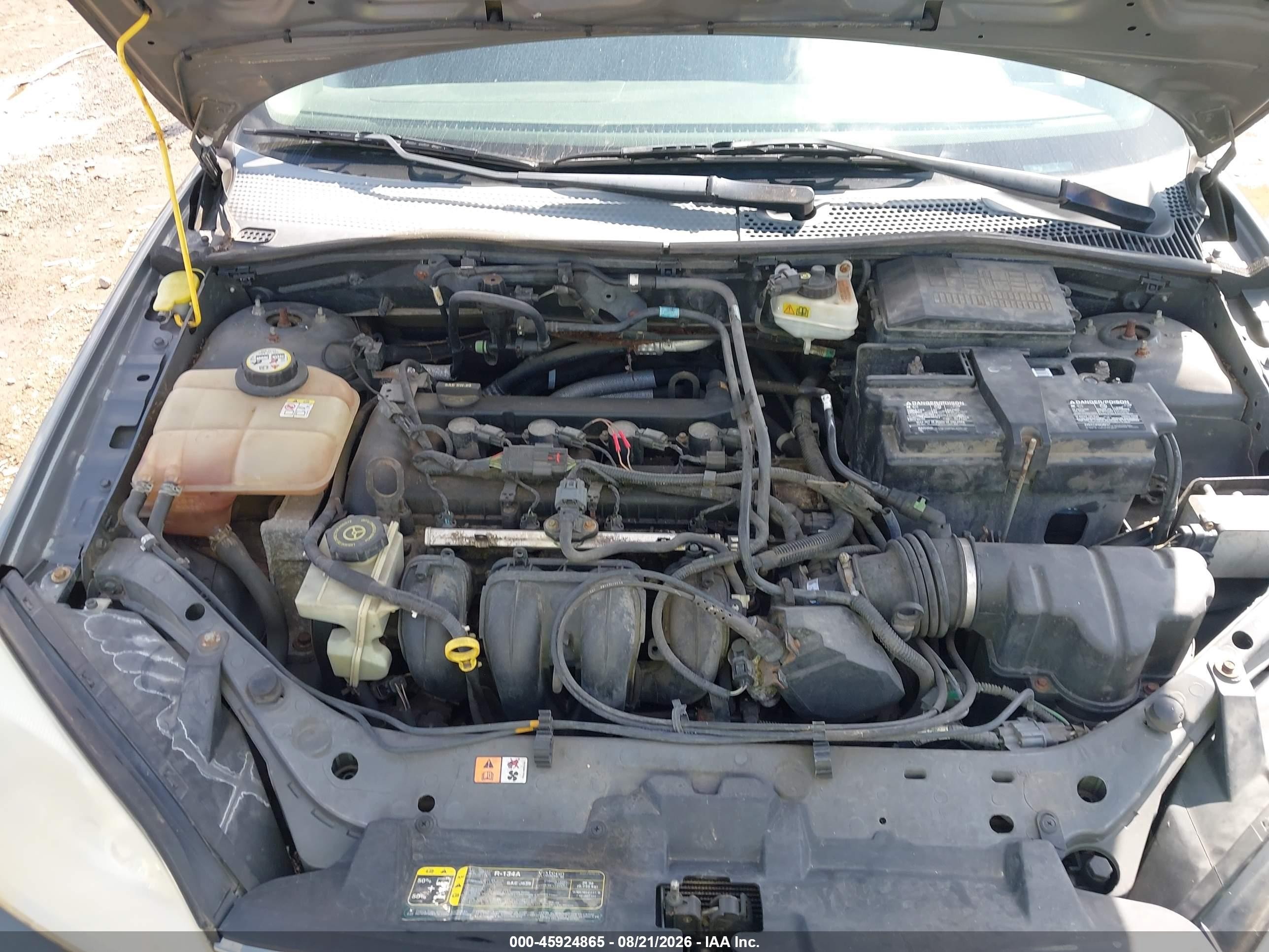 2006 Ford Focus Zxw Gray vin: 1FAFP36N06W167660