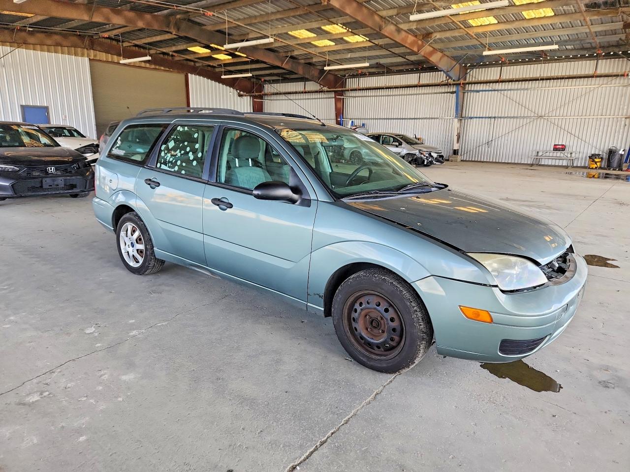2005 Ford Focus Zxw Teal vin: 1FAFP36N15W214564