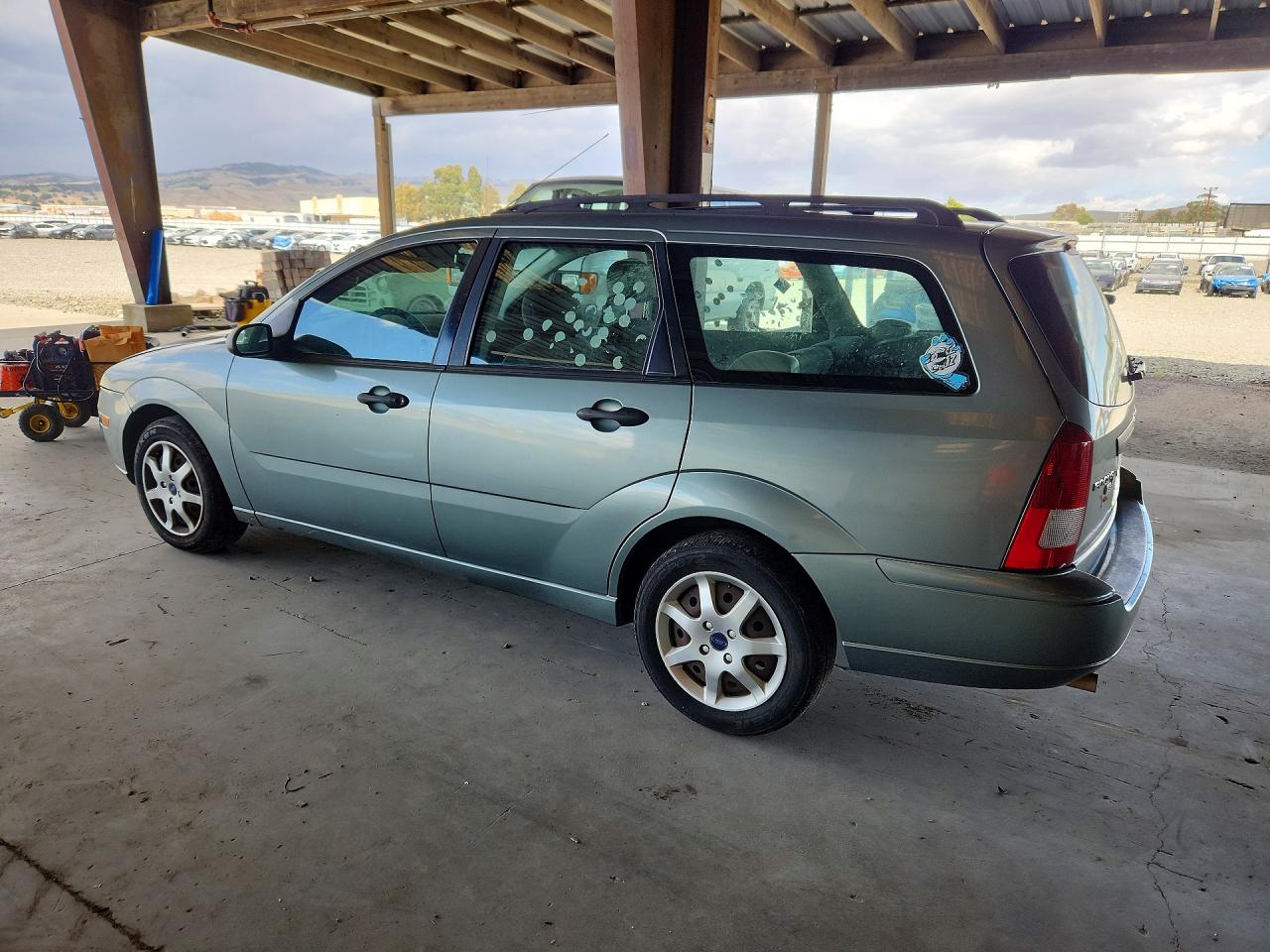 2005 Ford Focus Zxw Teal vin: 1FAFP36N15W214564
