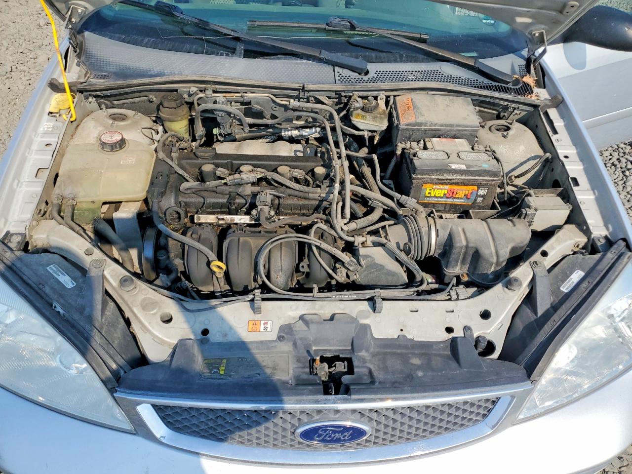 2005 Ford Focus Zxw Silver vin: 1FAFP36N25W137025