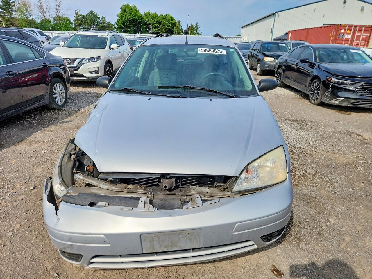 2006 Ford Focus Zxw Silver vin: 1FAFP36N26W125314