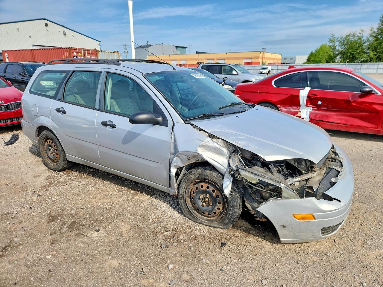 2006 Ford Focus Zxw Silver vin: 1FAFP36N26W125314