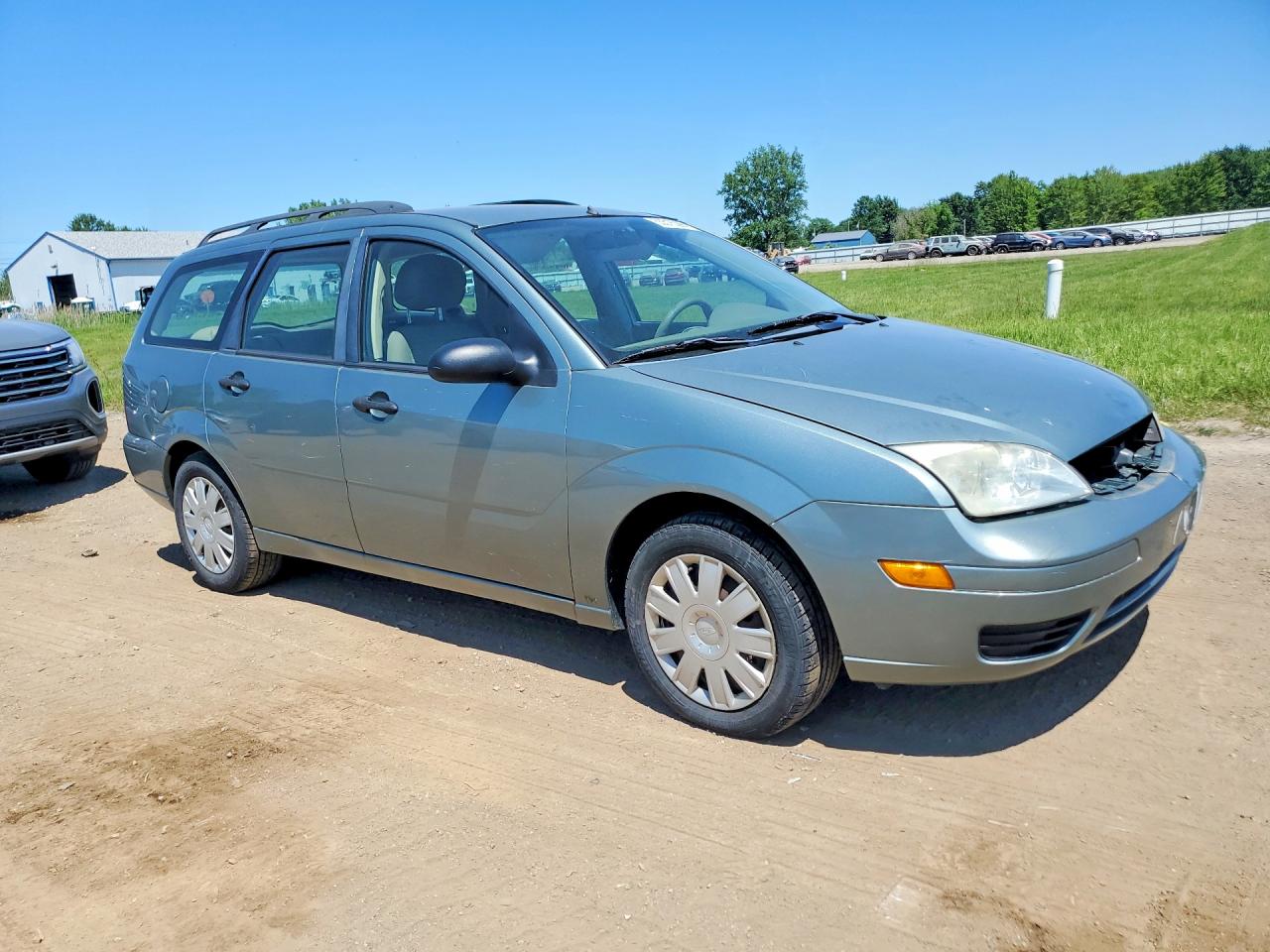 2006 Ford Focus Zxw Green vin: 1FAFP36N26W156580