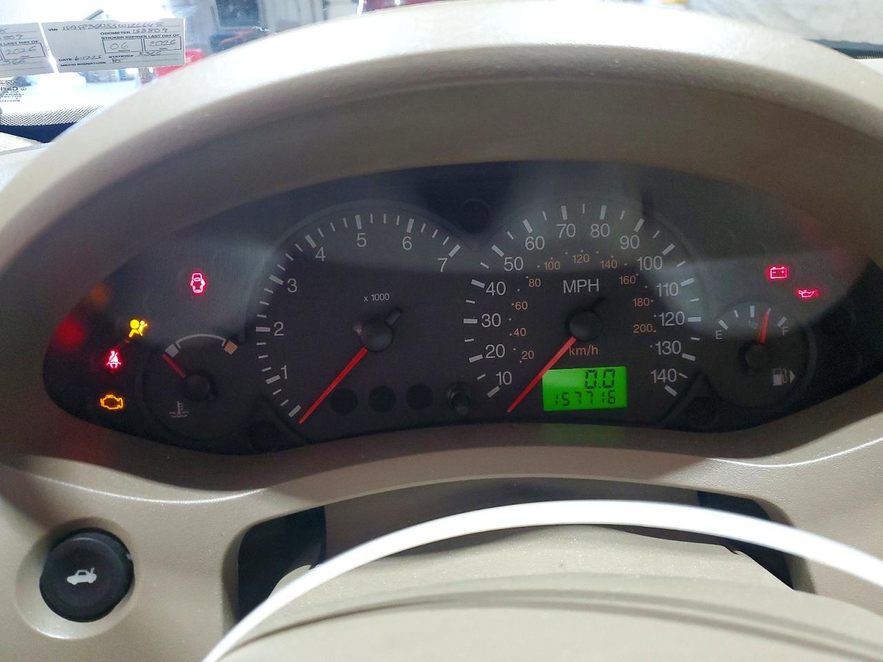 2005 Ford Focus Zxw Желто-коричневый vin: 1FAFP36N55W126648