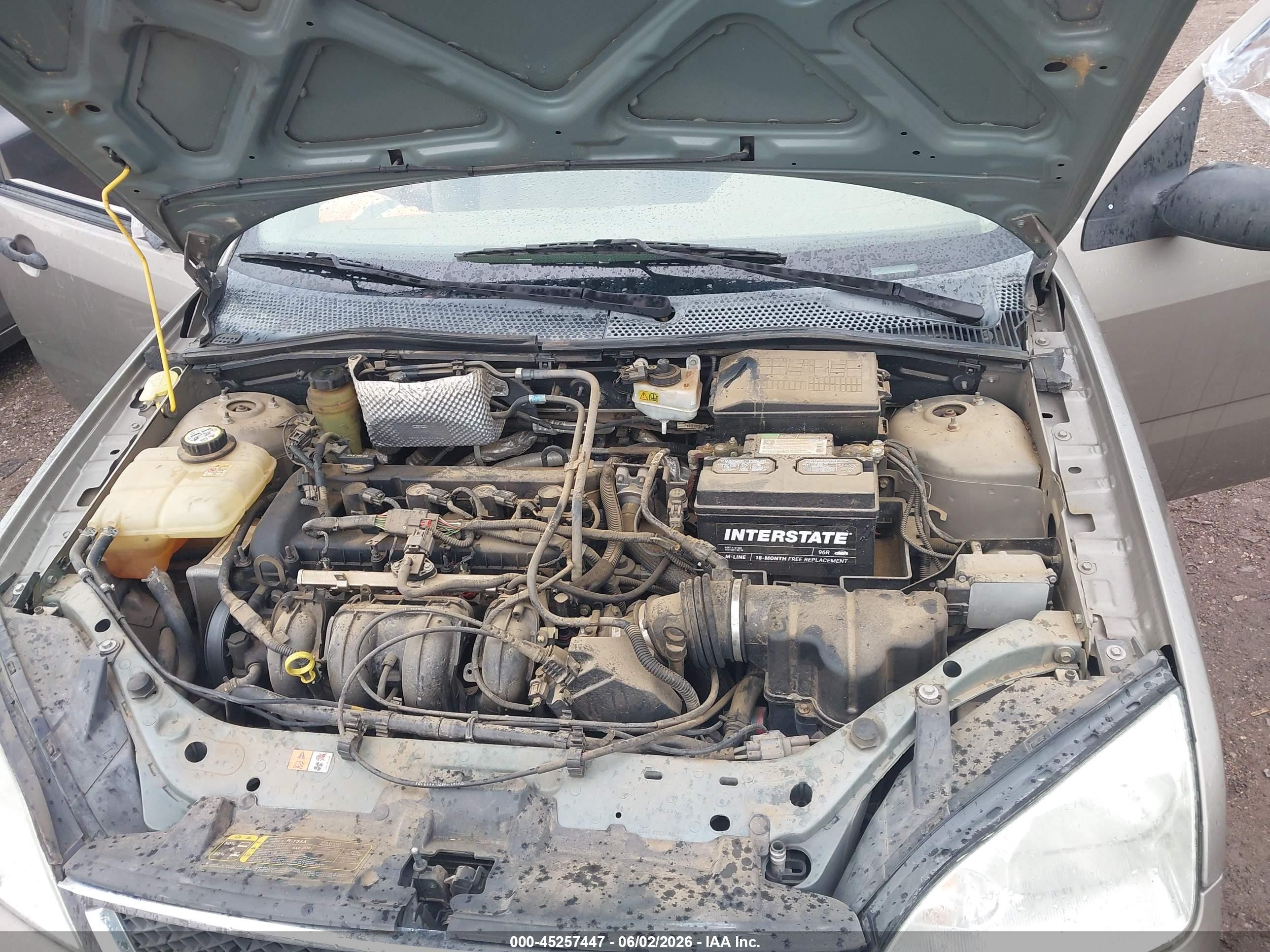 2005 Ford Focus Zxw Gray vin: 1FAFP36N55W302002