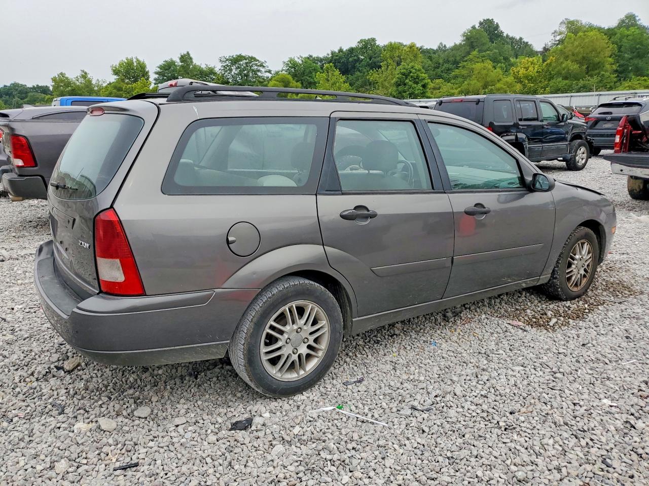 2005 Ford Focus Zxw Gray vin: 1FAFP36N65W148089