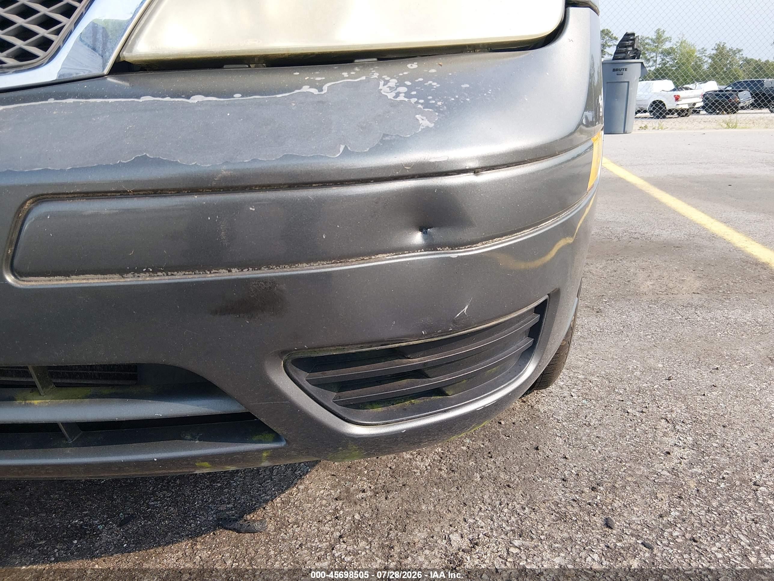 2007 Ford Focus Se/ses Gray vin: 1FAFP36N87W224804