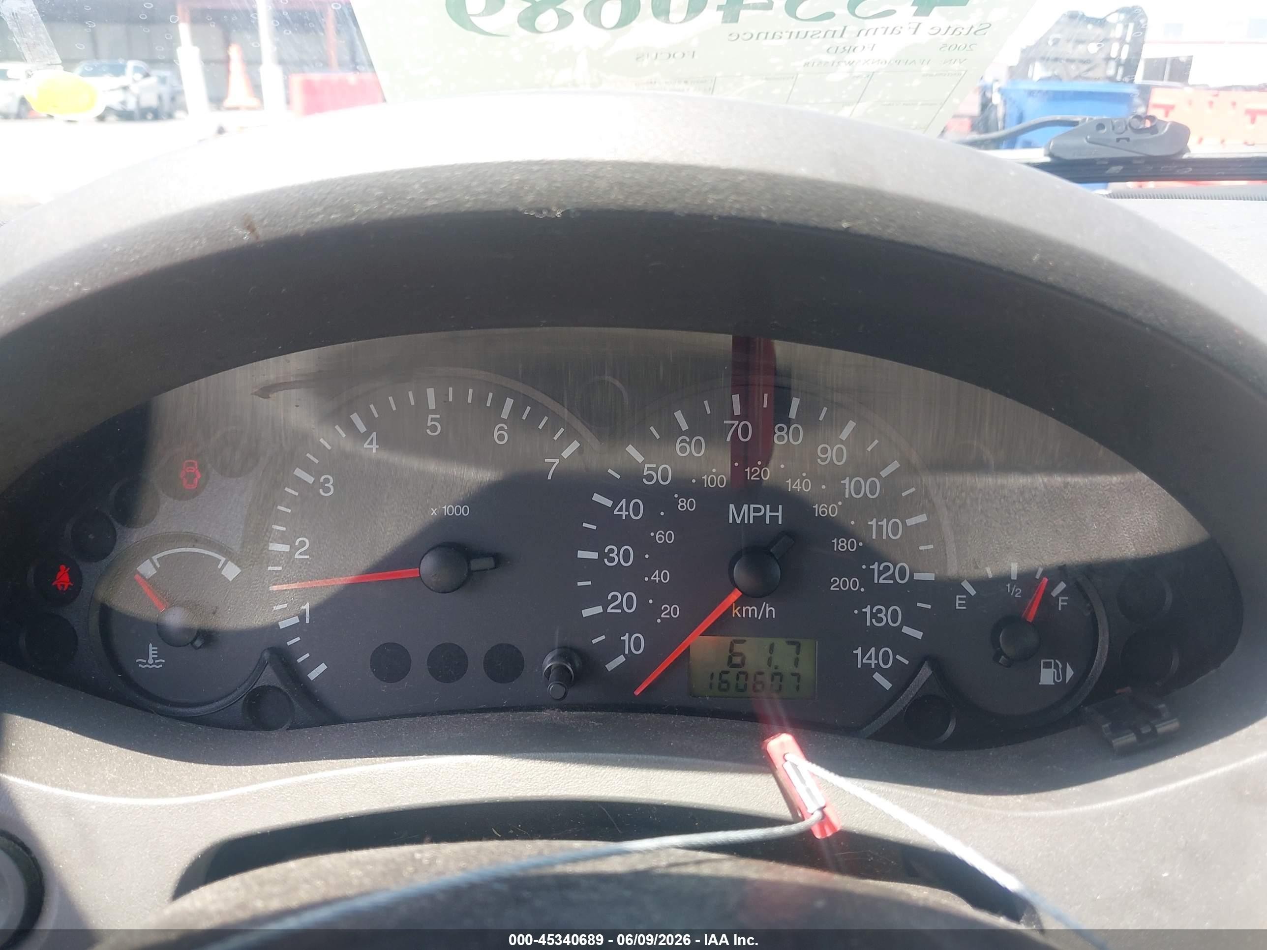 2005 Ford Focus Zxw Blue vin: 1FAFP36NX5W215518