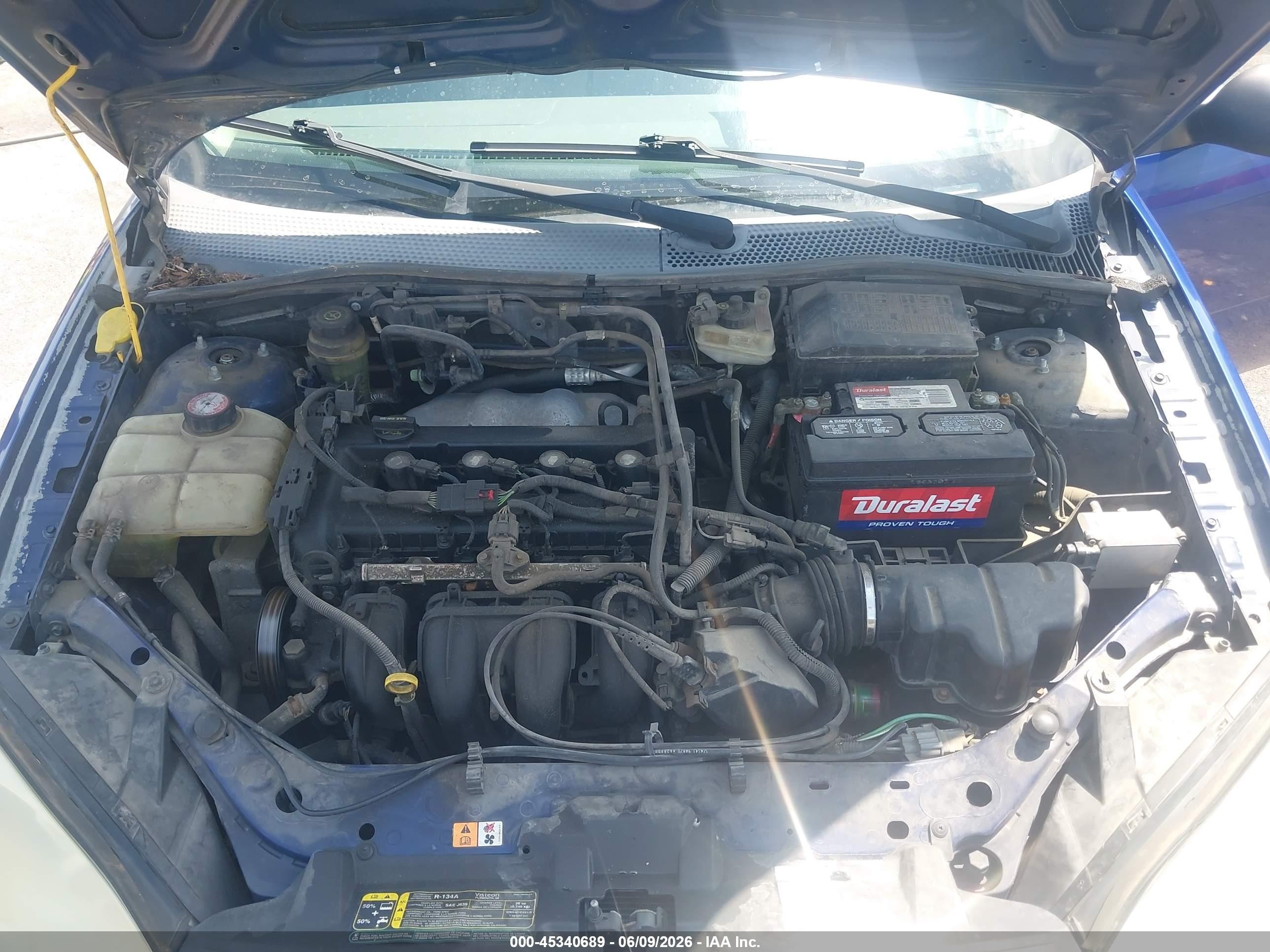 2005 Ford Focus Zxw Blue vin: 1FAFP36NX5W215518
