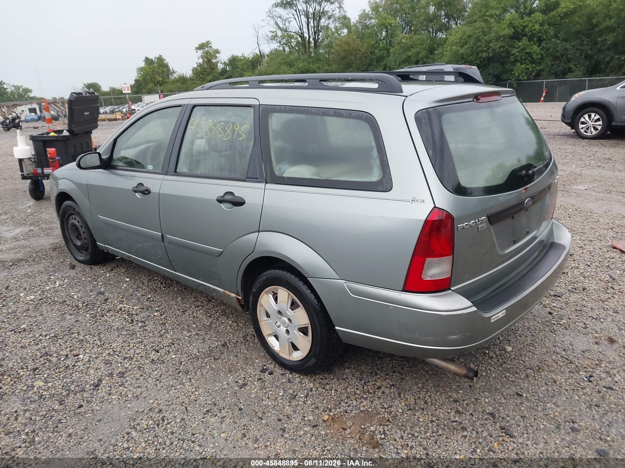 2006 Ford Focus Zxw Teal vin: 1FAFP36NX6W102217