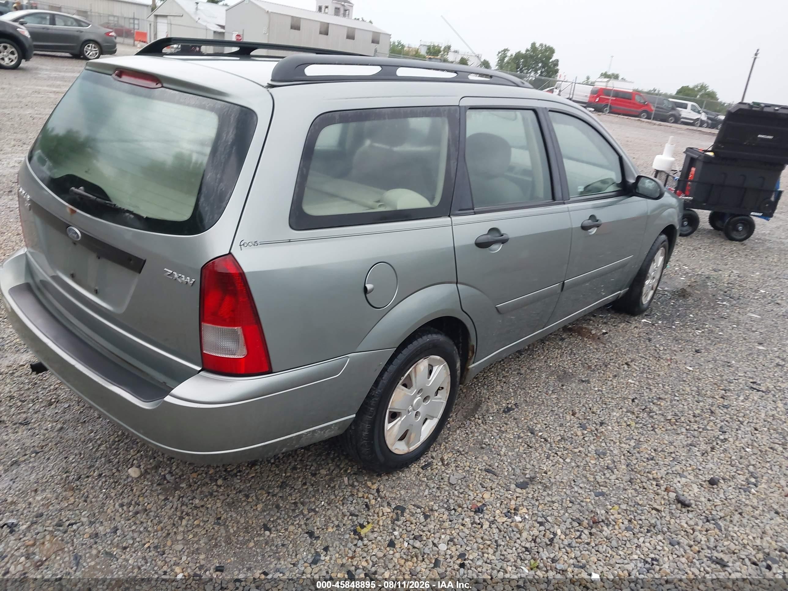 2006 Ford Focus Zxw Teal vin: 1FAFP36NX6W102217