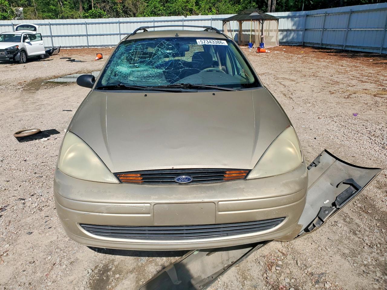 2000 Ford Focus Se Tan vin: 1FAFP36P6YW419576