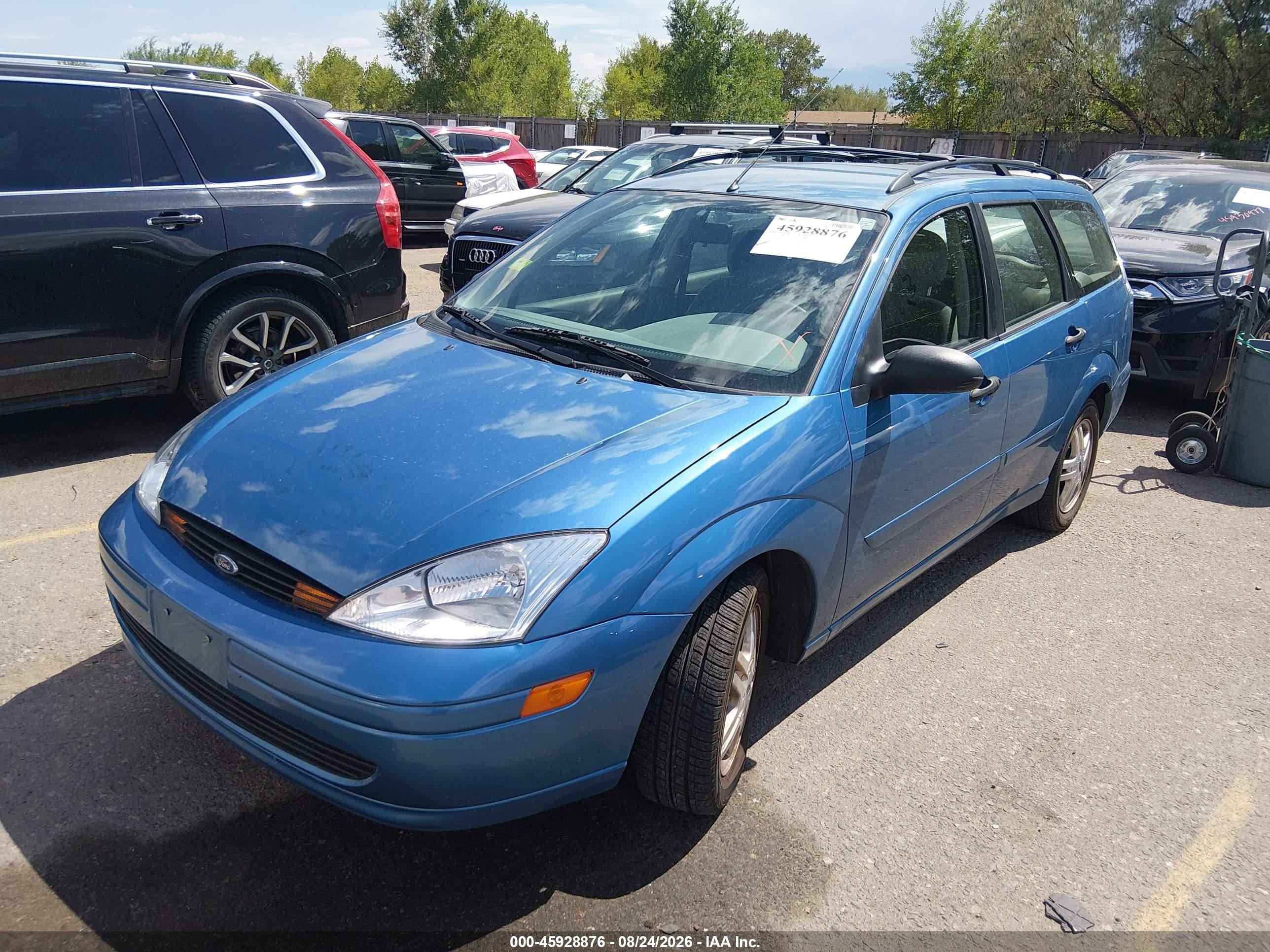 2000 Ford Focus Se/se Comfort Синий vin: 1FAFP36P8YW403377