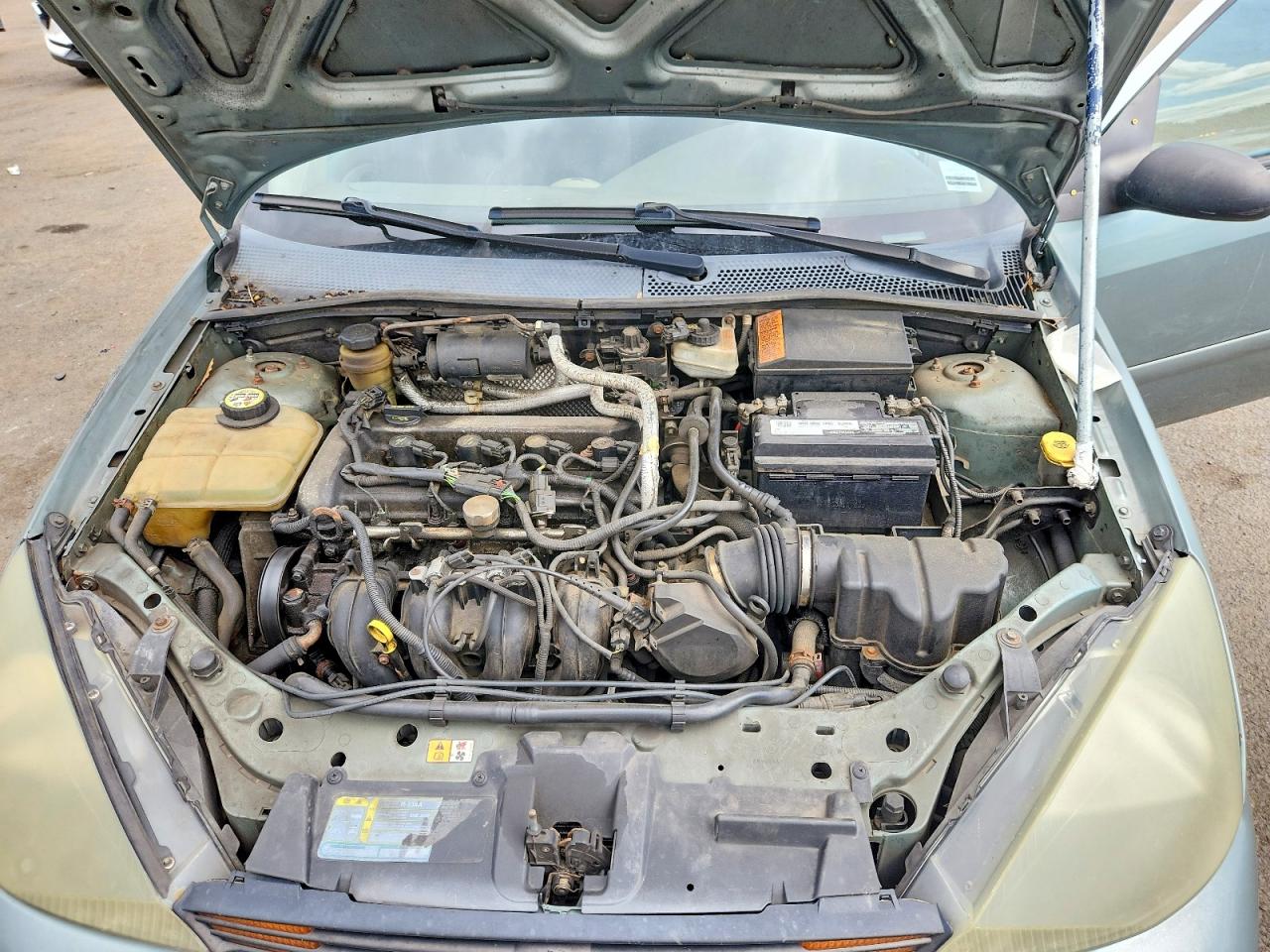2004 Ford Focus Se Green vin: 1FAFP36Z04W197211