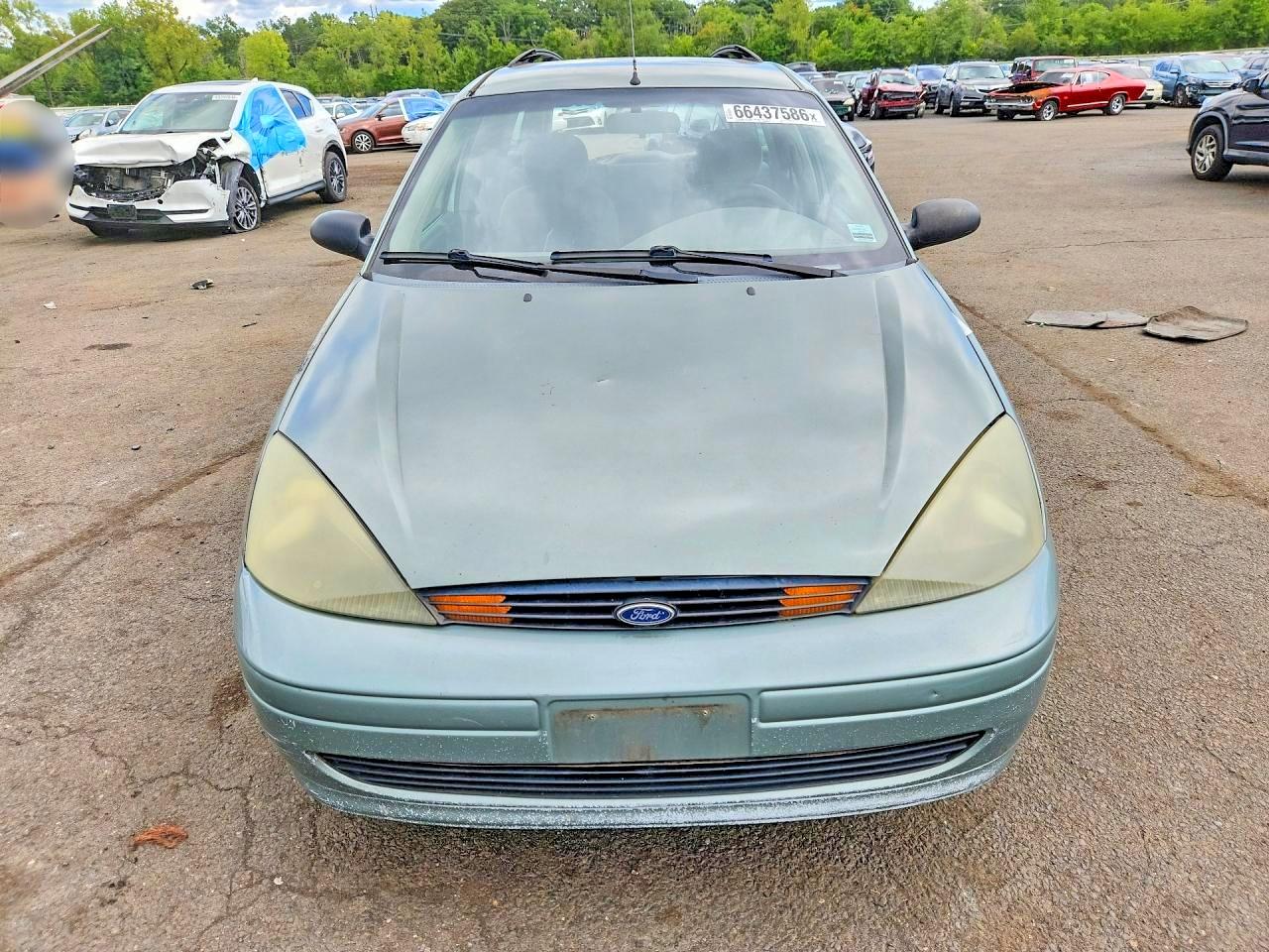 2004 Ford Focus Se Green vin: 1FAFP36Z04W197211