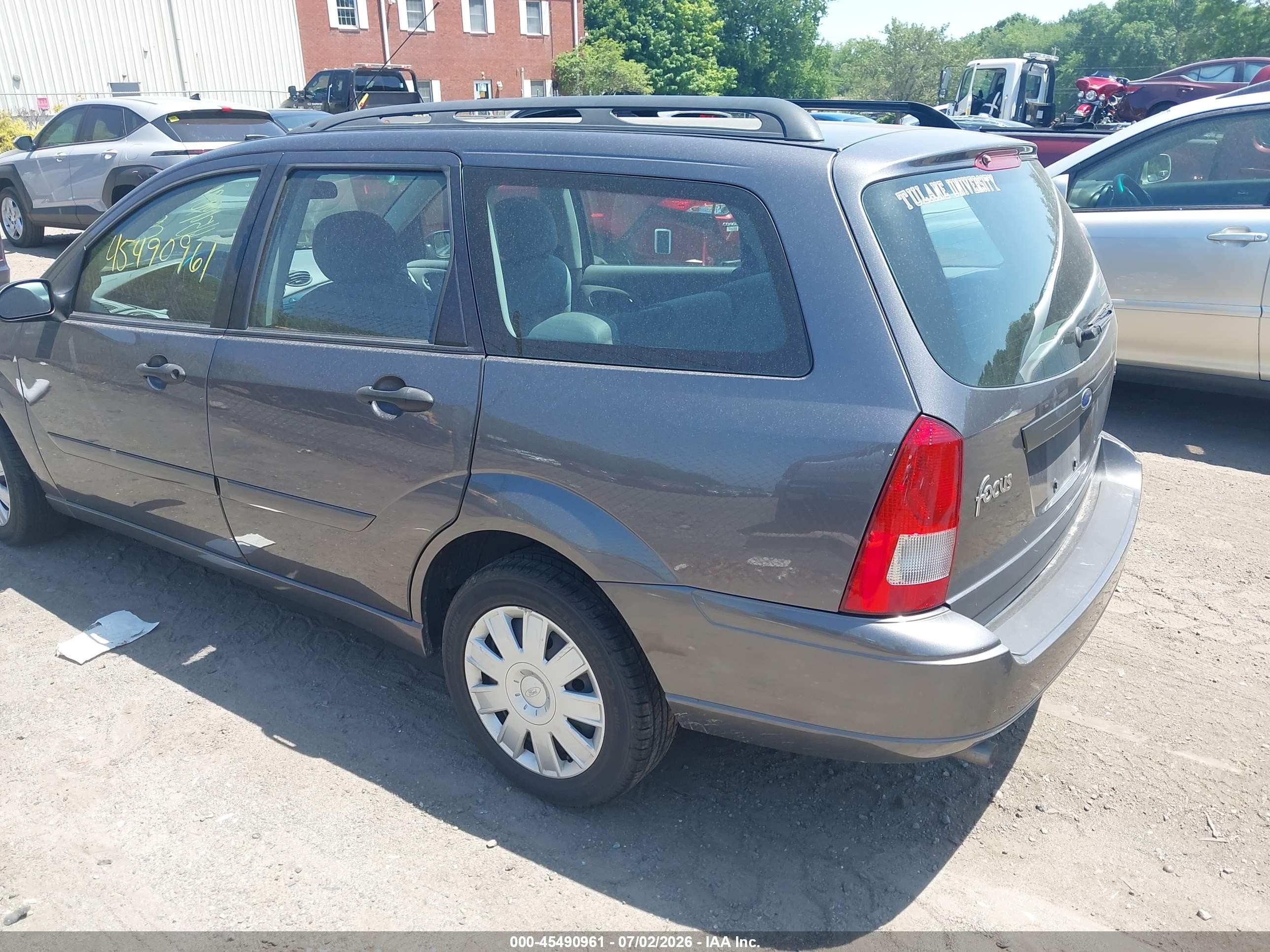 2004 Ford Focus Se Gray vin: 1FAFP36Z84W153232