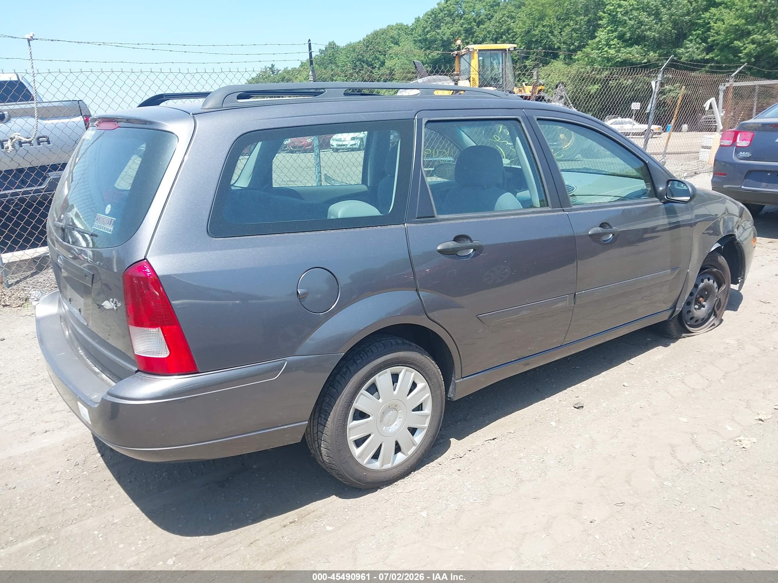 2004 Ford Focus Se Gray vin: 1FAFP36Z84W153232