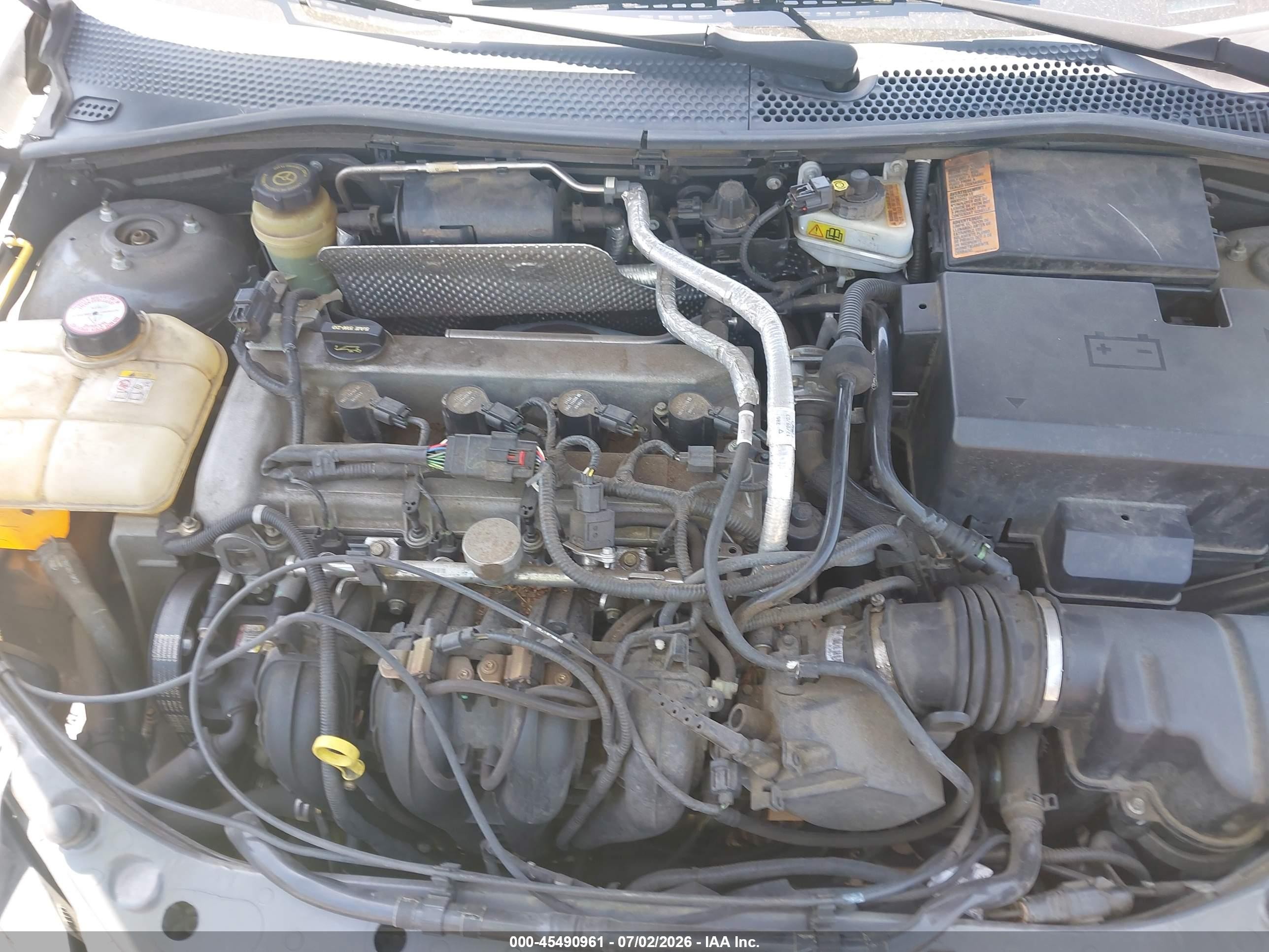 2004 Ford Focus Se Gray vin: 1FAFP36Z84W153232