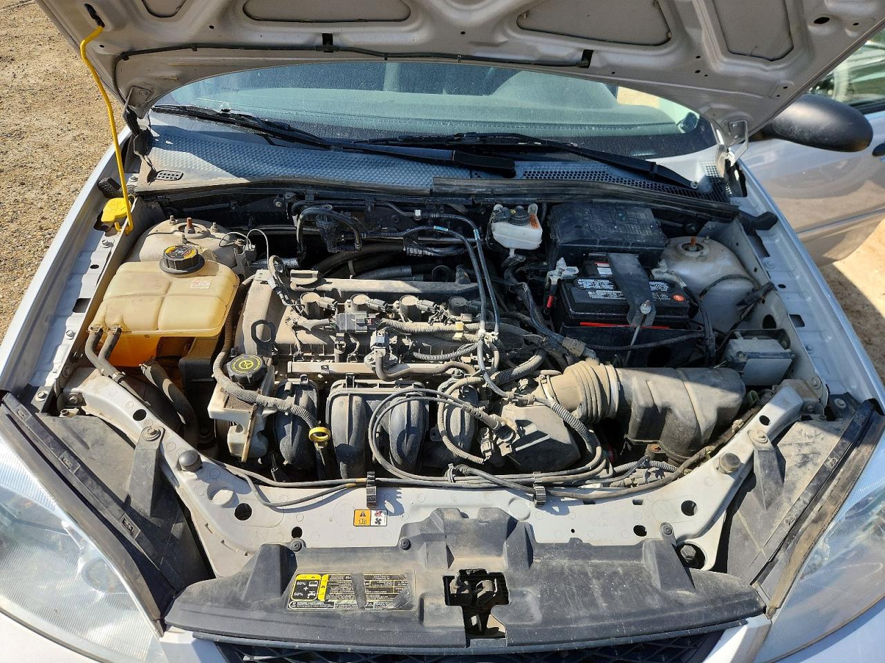 2007 Ford Focus Zx5 Silver vin: 1FAFP37N07W300322