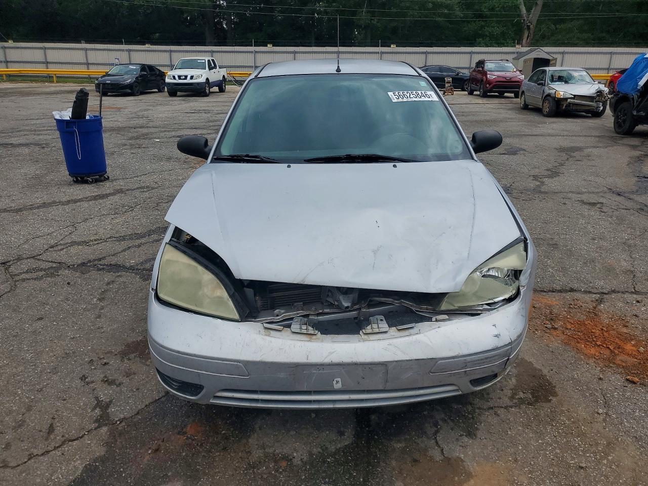 2007 Ford Focus Zx5 Silver vin: 1FAFP37N17W324077