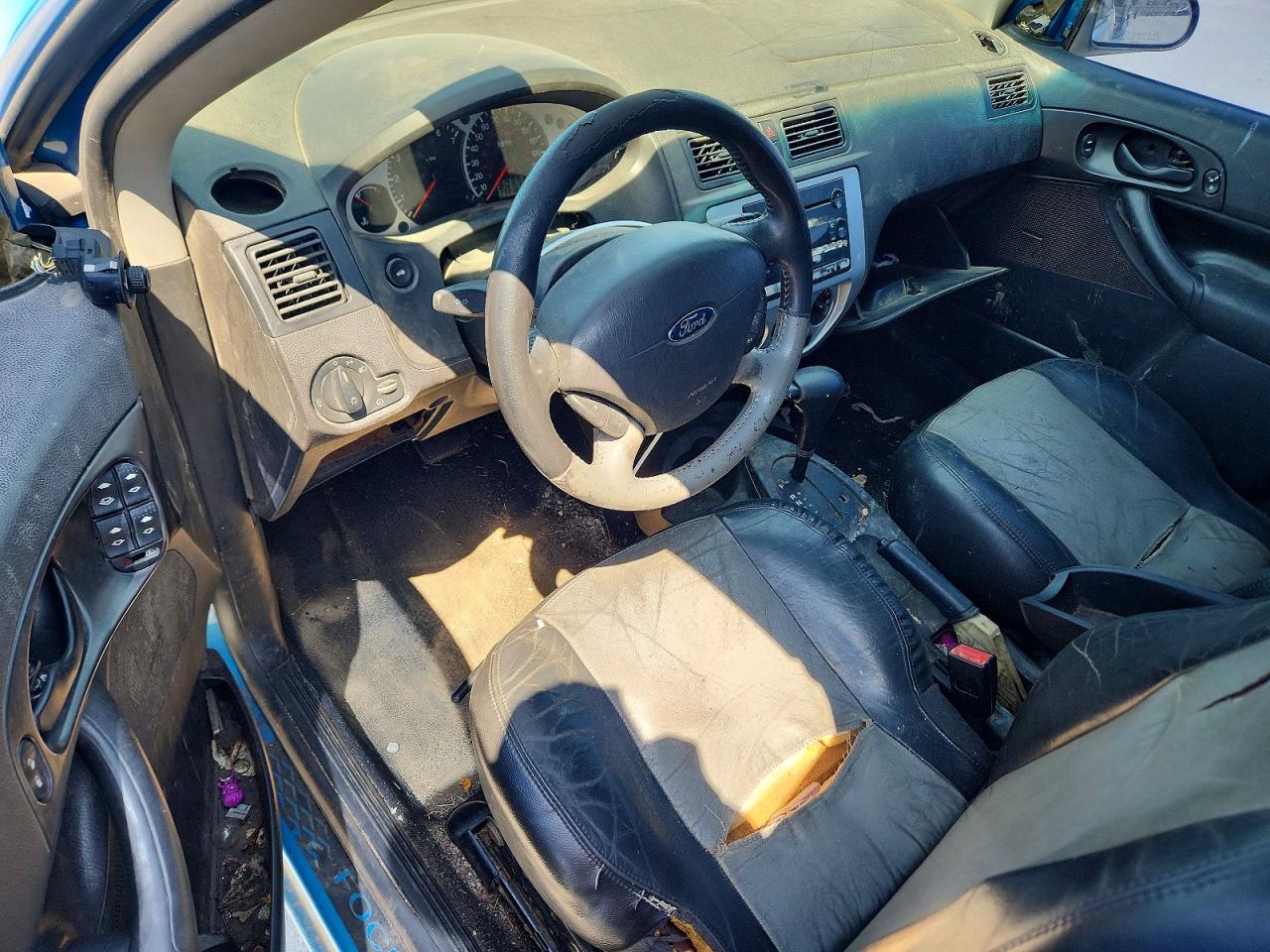 2007 Ford Focus Zx5 Blue vin: 1FAFP37N47W307113