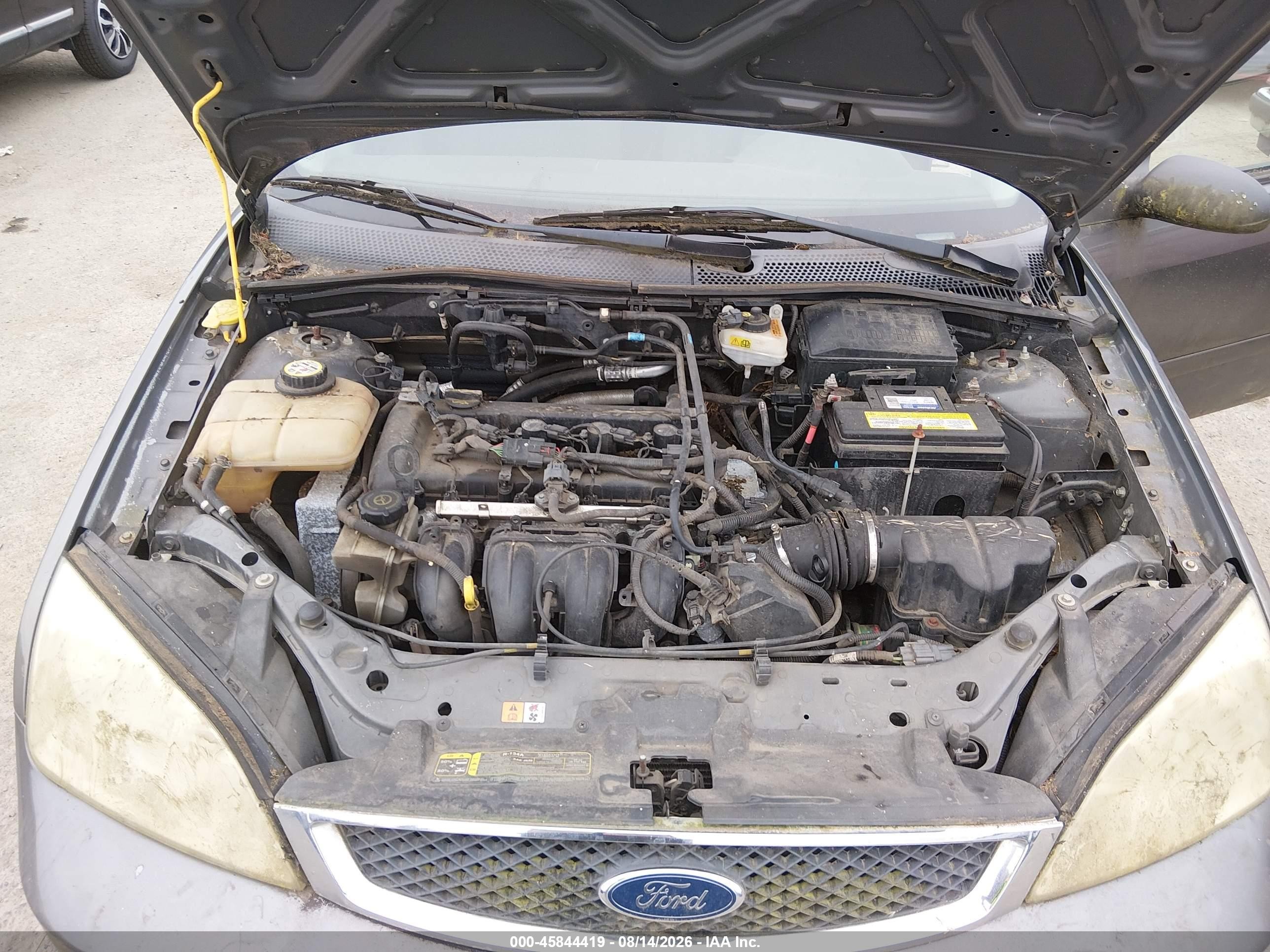 2007 Ford Focus S/se/ses Gray vin: 1FAFP37N67W132766