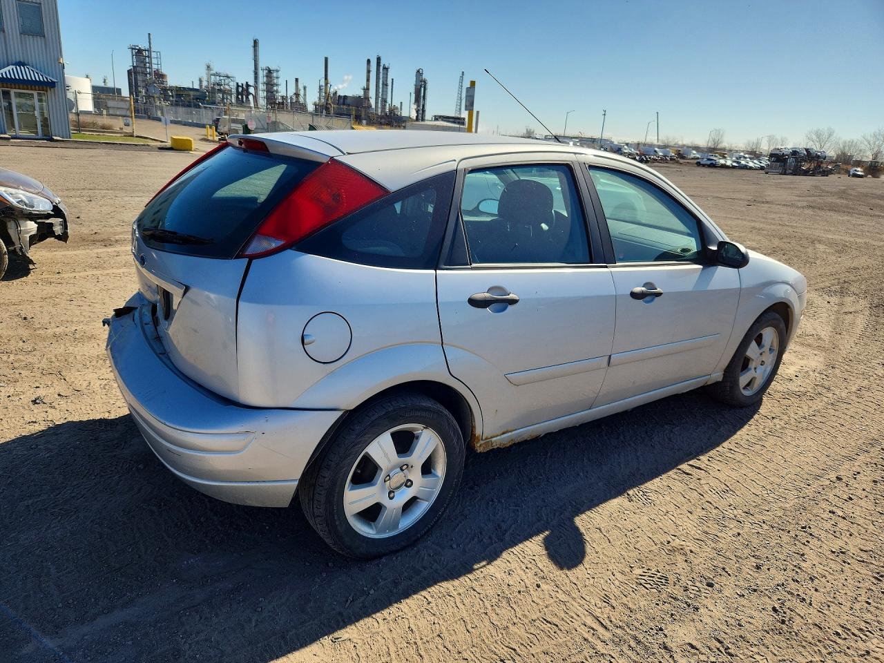 2007 Ford Focus Zx5 Gray vin: 1FAFP37N87W100353