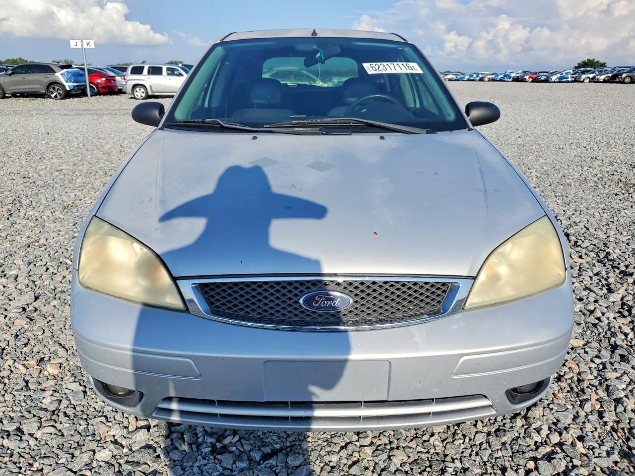 2007 Ford Focus Zx5 Серебряный vin: 1FAFP37N87W311908
