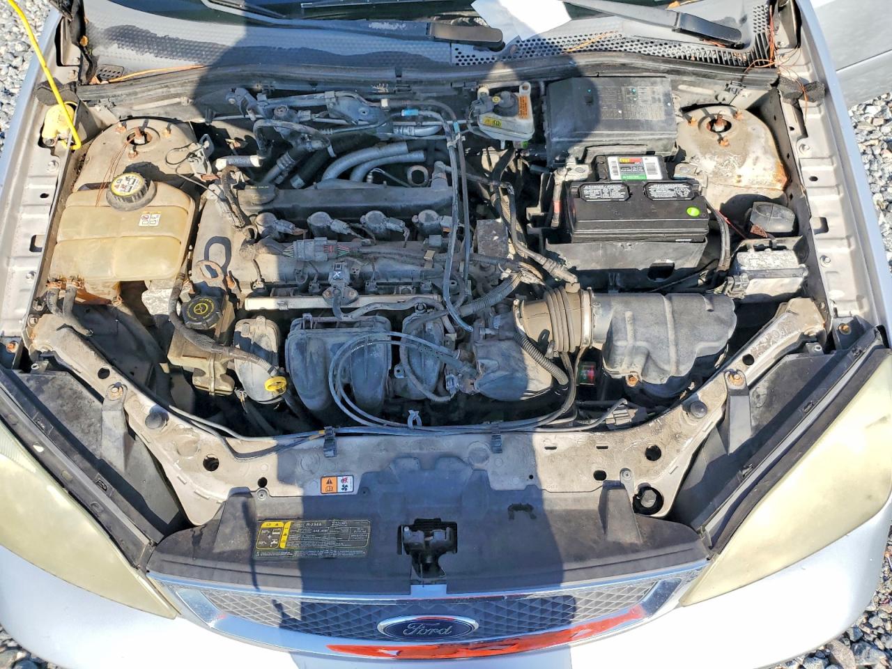 2007 Ford Focus Zx5 Серебряный vin: 1FAFP37N87W311908